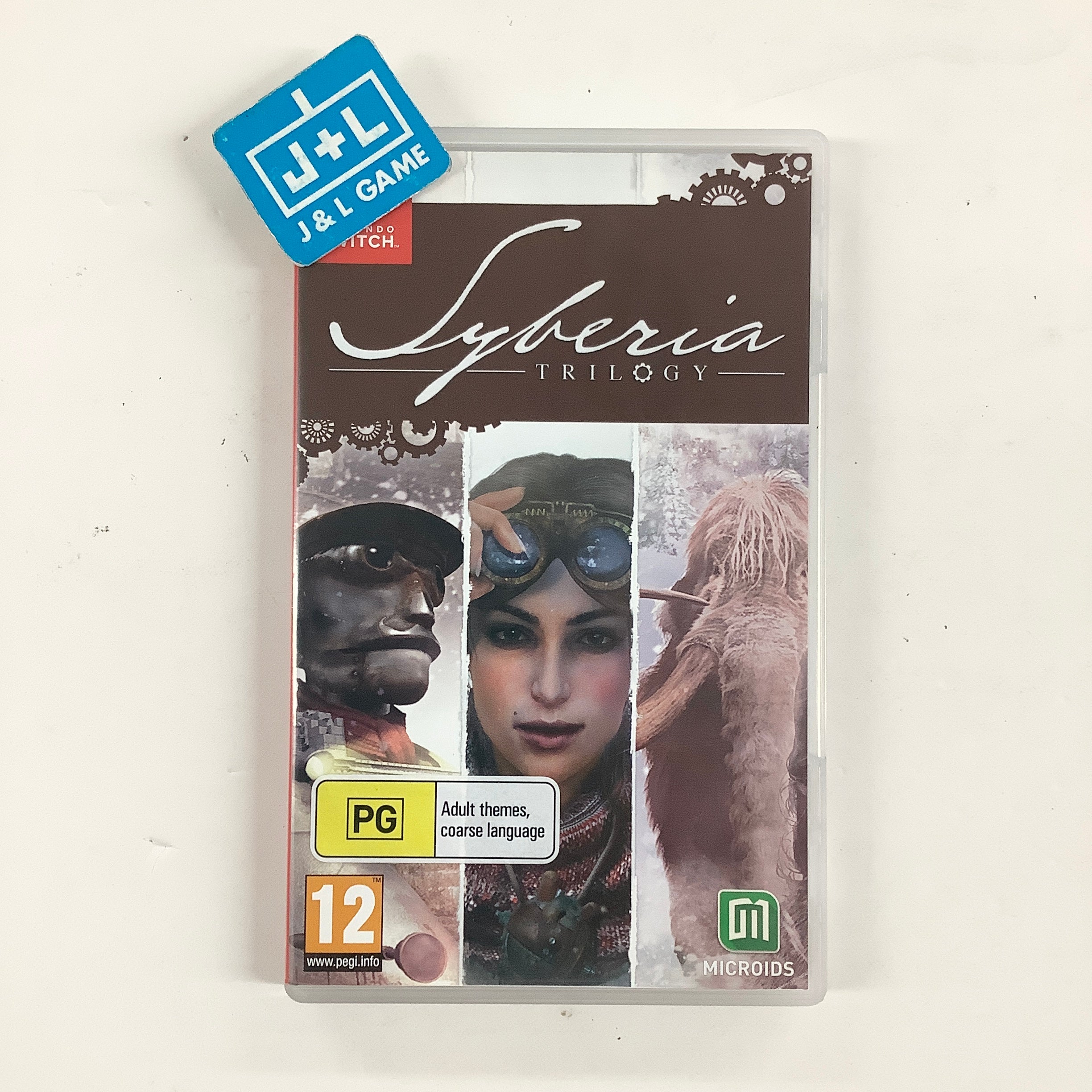Syberia Trilogy - (NSW) Nintendo Switch [Pre-Owned] (European Import) Video Games MICROÏDS