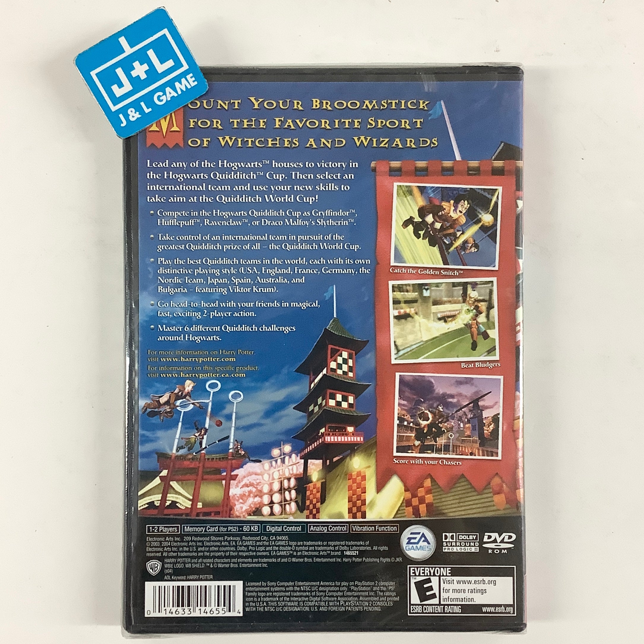 Harry Potter: Quidditch World Cup (Greatest Hits) - (PS2) PlayStation 2 Video Games Electronic Arts