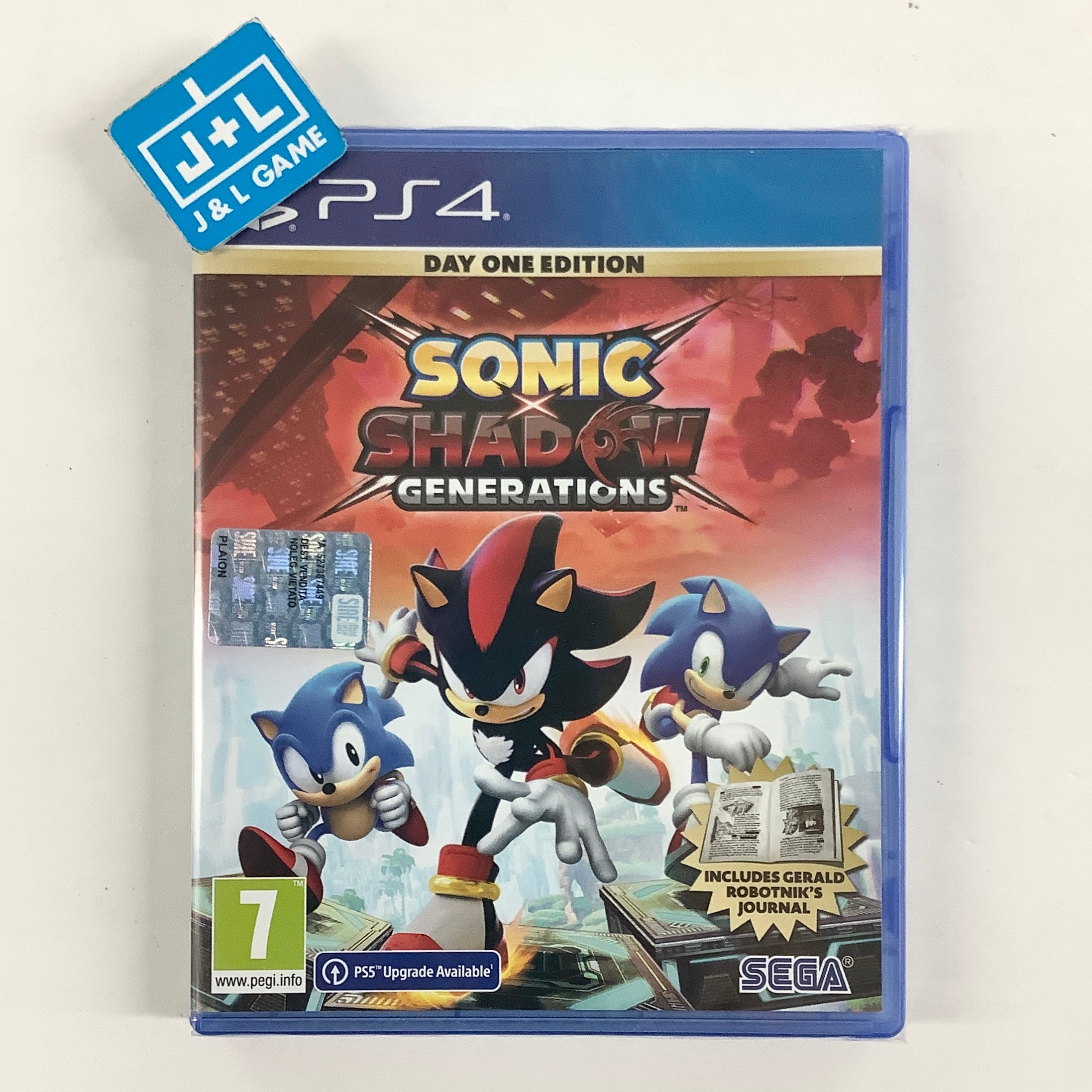 Sonic x Shadow Generations (Day One Edition) - (PS4) PlayStation 4 (European Import)