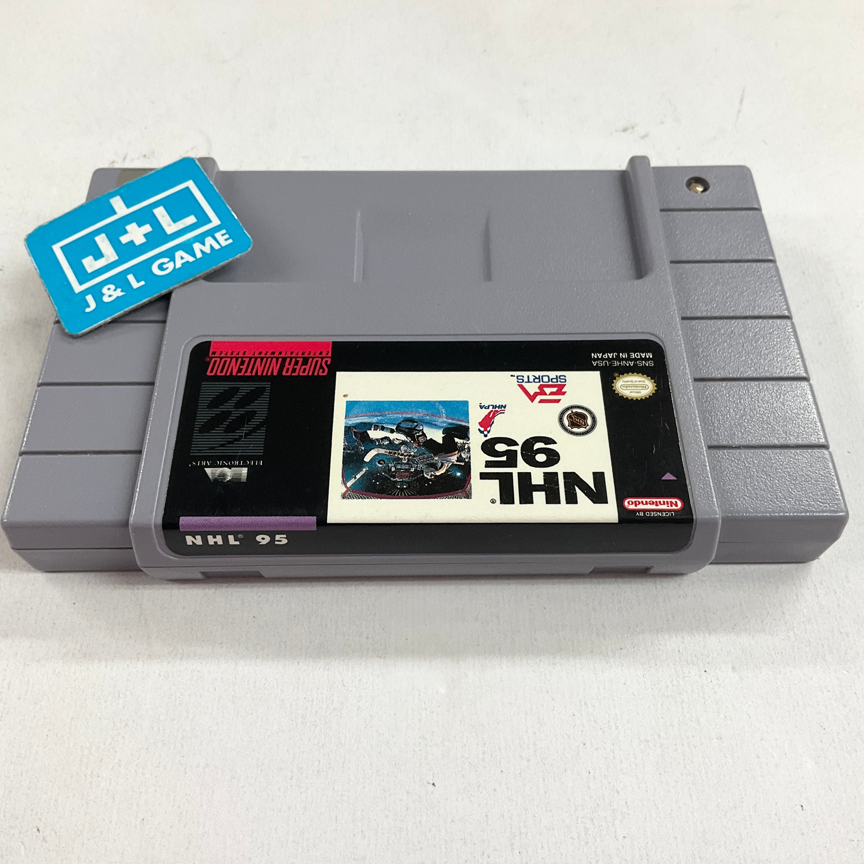 NHL 95 - (SNES) Super Nintendo [Pre-Owned] Video Games EA Sports