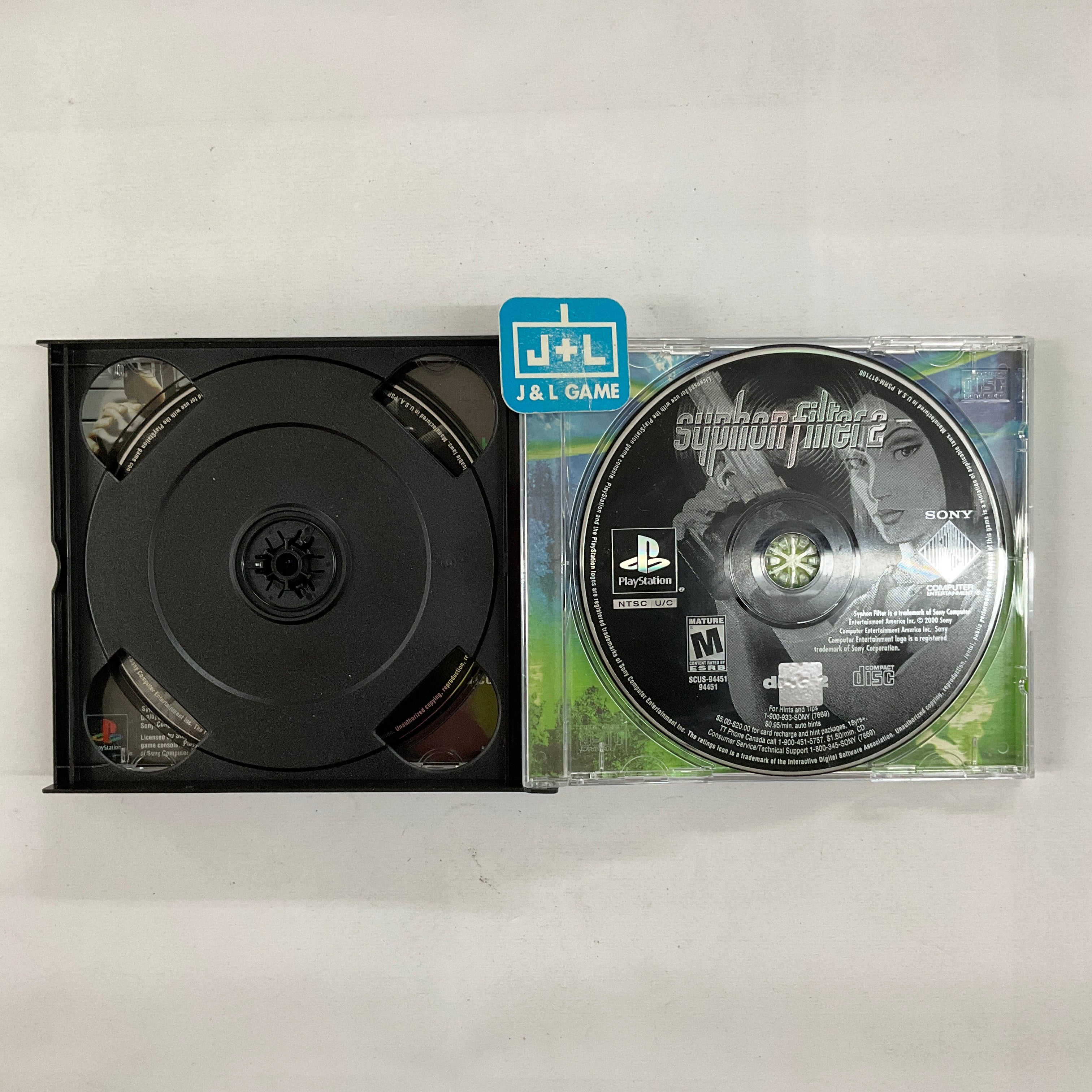 Syphon Filter 2 (Greatest Hits) - (PS1) Playstation 1 [Pre-Owned] Video Games 989 Studios