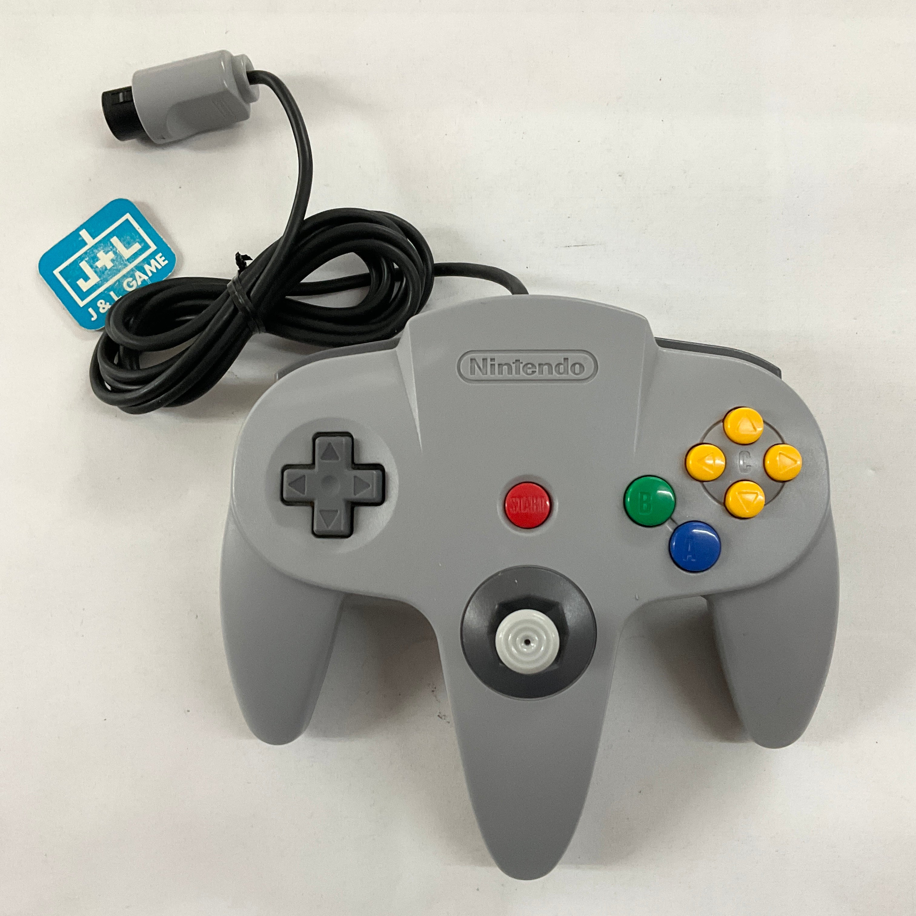 Nintendo 64 Controller (Gray) - (N64) Nintendo 64 [Pre-Owned] Accessories Nintendo   