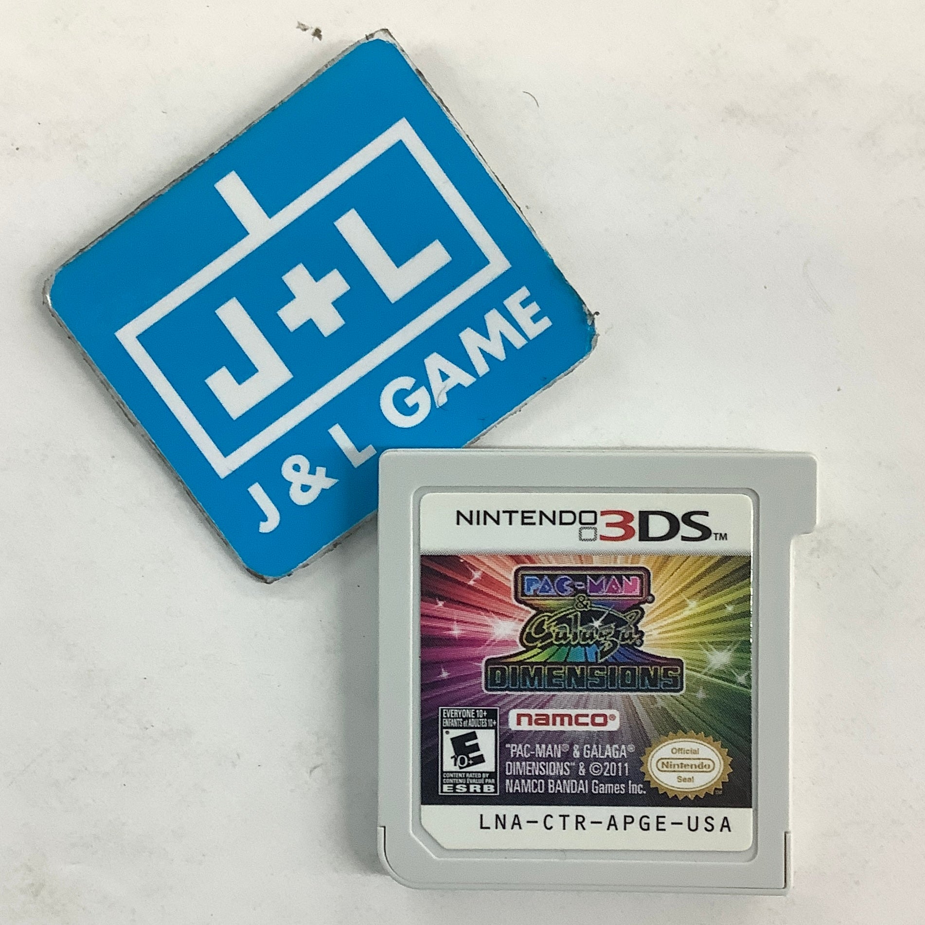 Pac-Man and Galaga Dimensions - Nintendo 3DS [Pre-Owned] Video Games BANDAI NAMCO Entertainment