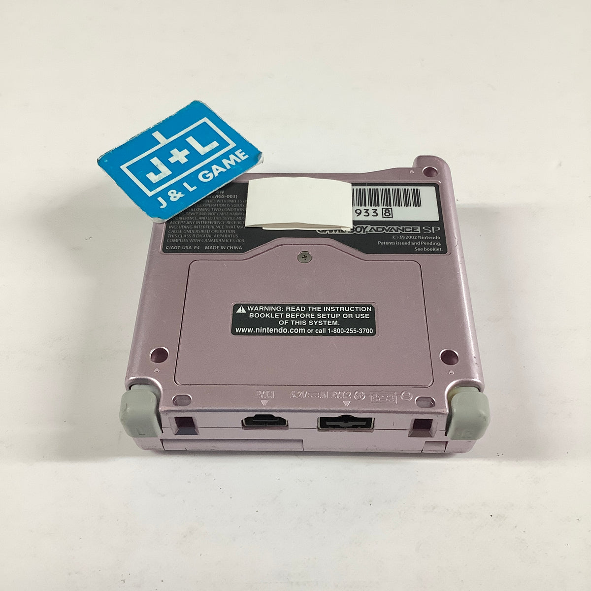 Nintendo Game Boy Advance SP Console AGS - 101 (Pearl Pink) - (GBA) Game Boy Advance SP [Pre-Owned]