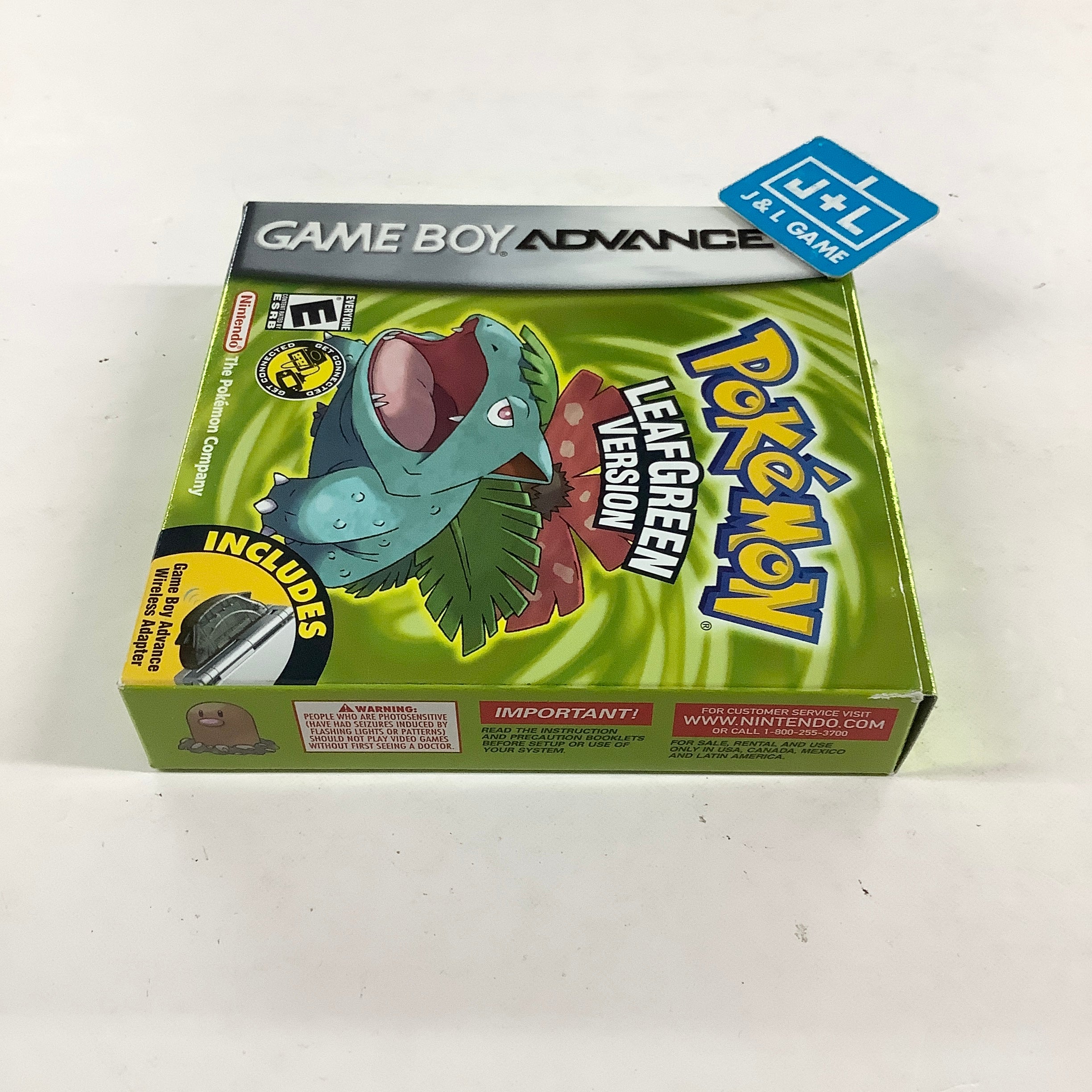 Pokemon LeafGreen Version - (GBA) Game Boy Advance [Pre-Owned] Video Games Nintendo