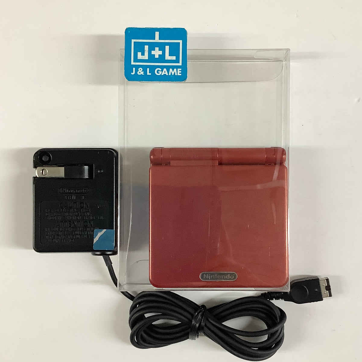 Nintendo Game Boy Advance SP Console AGS-001 (Flame Red) - (GBA) Game Boy Advance SP [Pre-Owned]