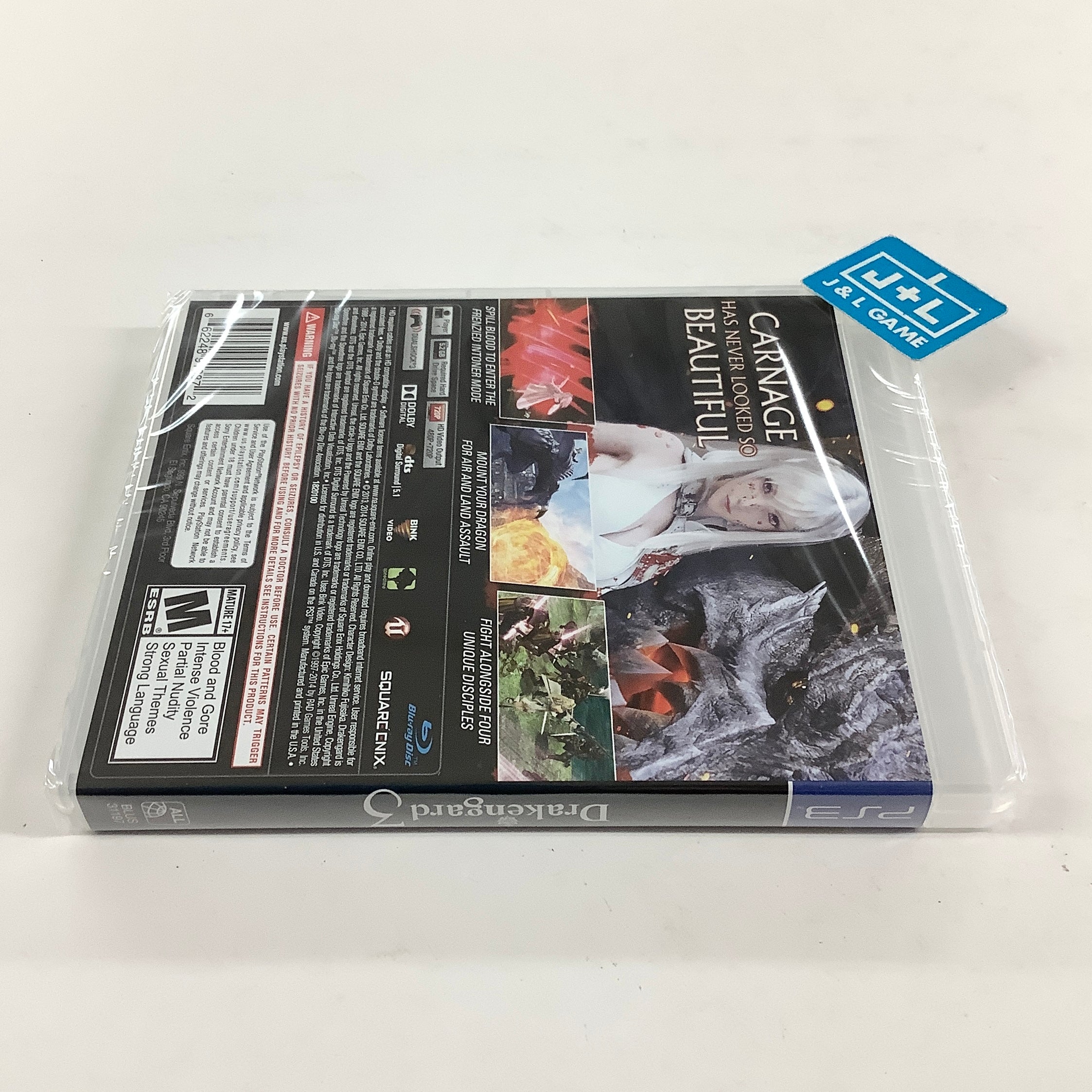 Drakengard 3 - (PS3) PlayStation 3 Video Games Square Enix
