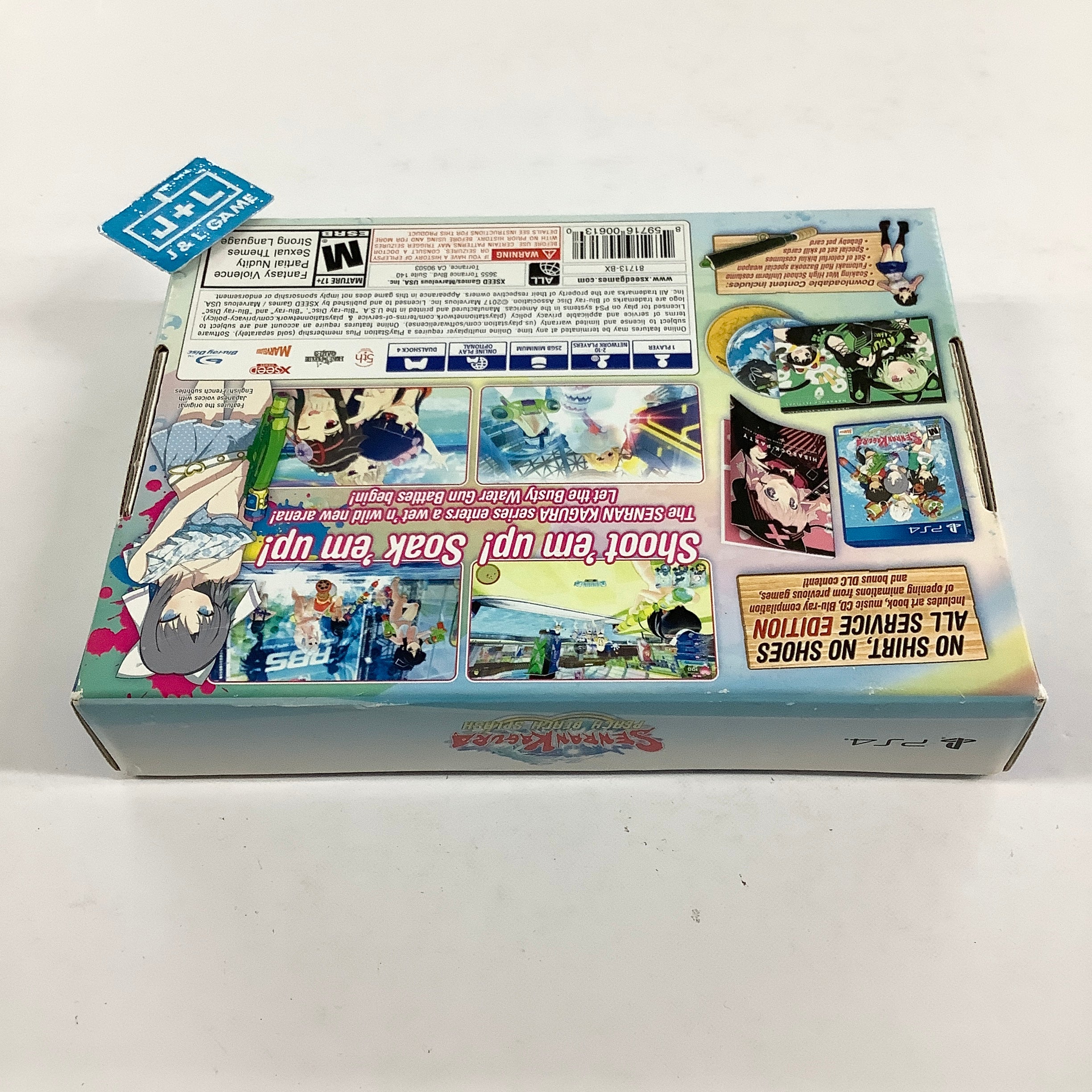 Senran Kagura: Peach Beach Splash (No Shirt, No Shoes, All Service Edition) - (PS4) PlayStation 4 [Pre-Owned] Video Games XSEED Games