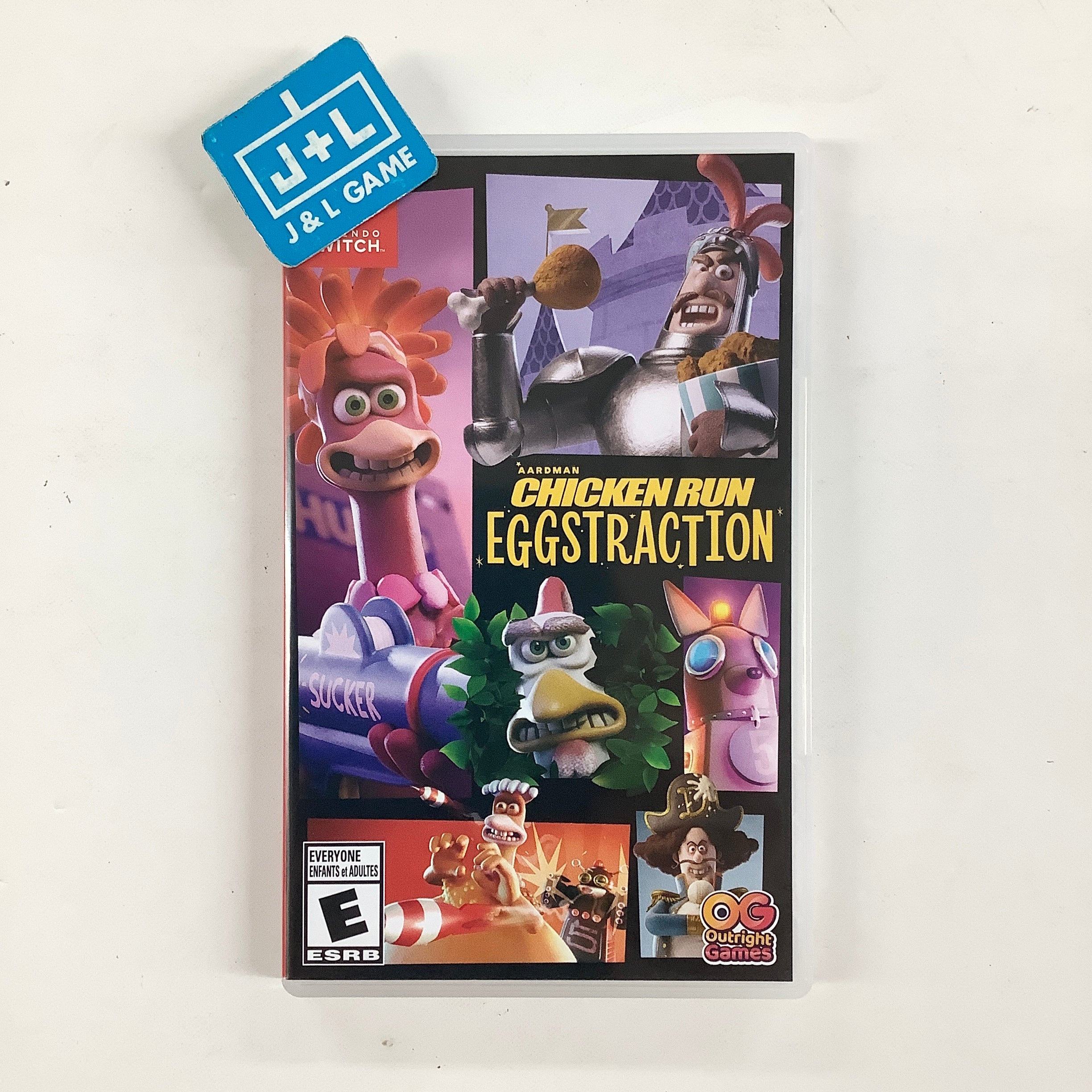 Chicken Run Eggstraction - (NSW) Nintendo Switch [Pre-Owned] Video Games Outright Games