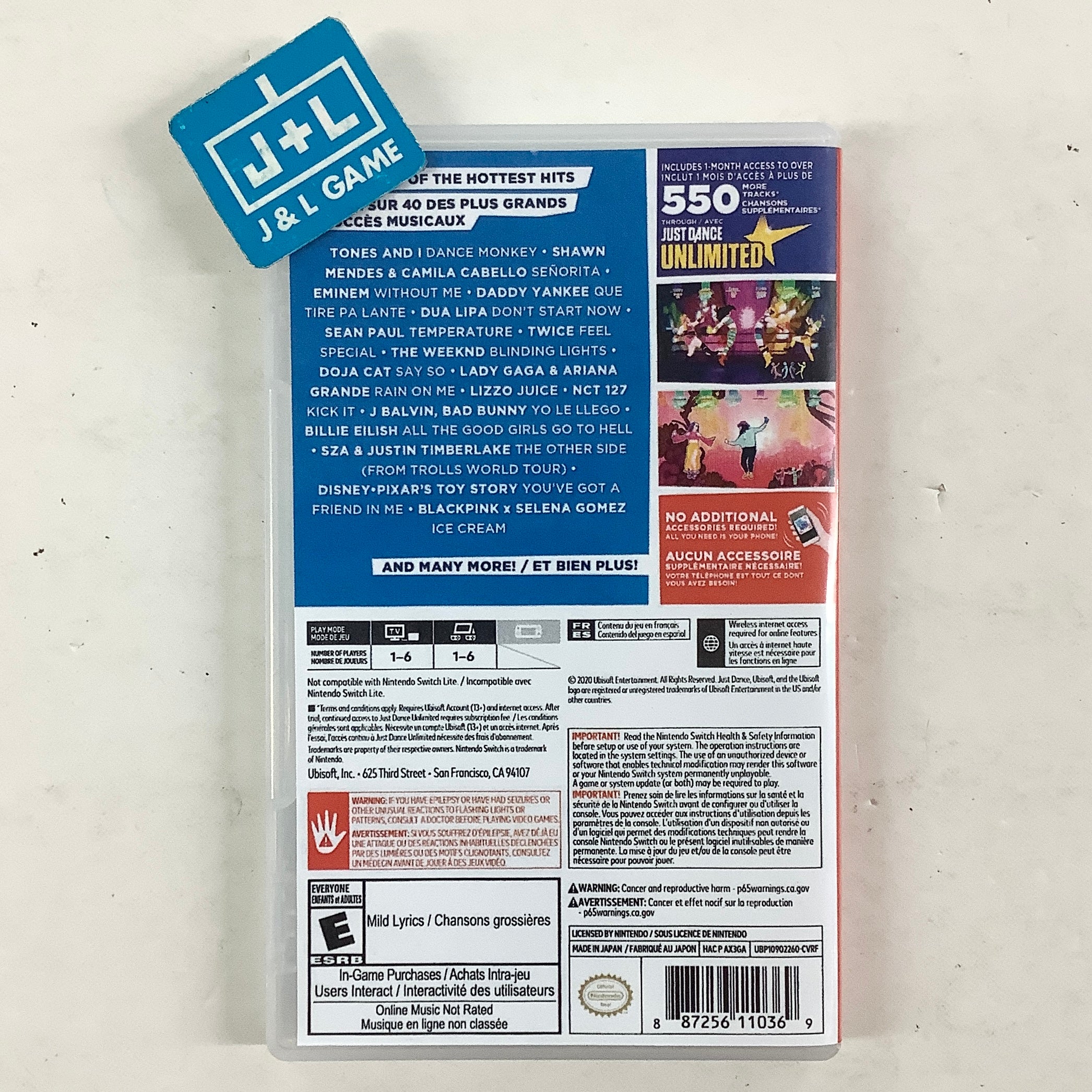 Just Dance 2021 - (NSW) Nintendo Switch [Pre-Owned] Video Games Ubisoft