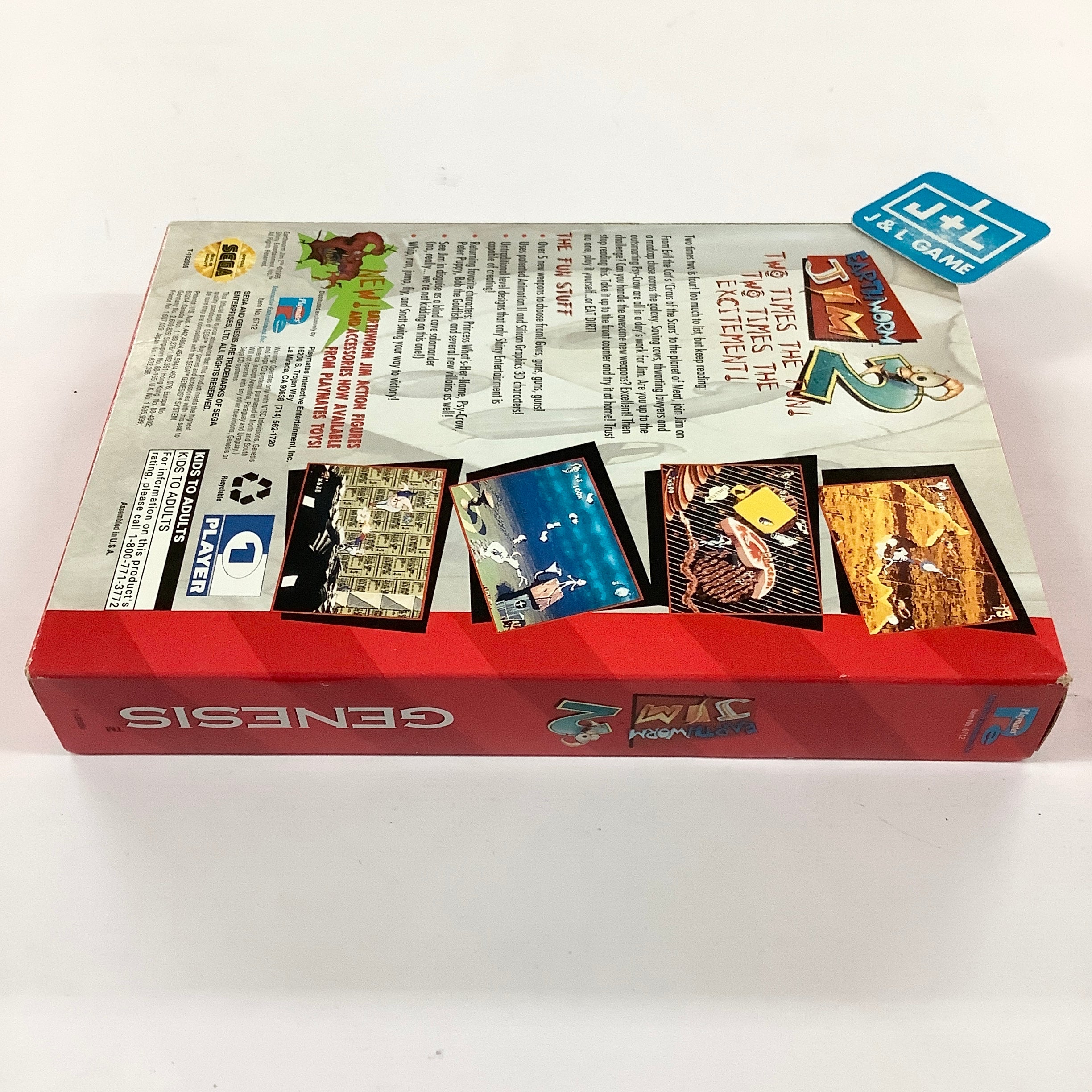 Earthworm Jim 2 - (SG) SEGA Genesis [Pre-Owned] | J&L Game