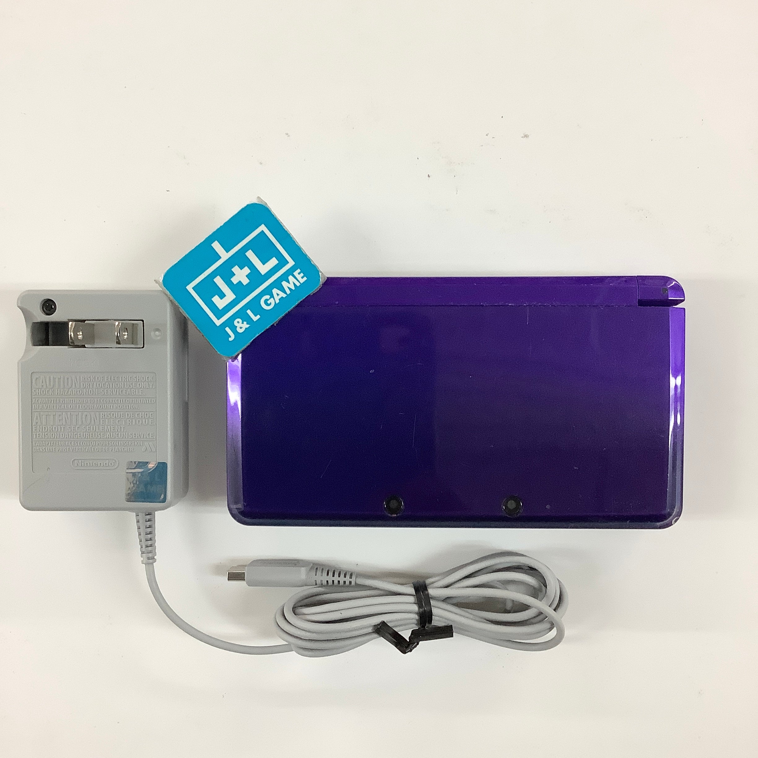 Nintendo 3DS Console (Midnight Purple) - Nintendo 3DS [Pre-Owned]