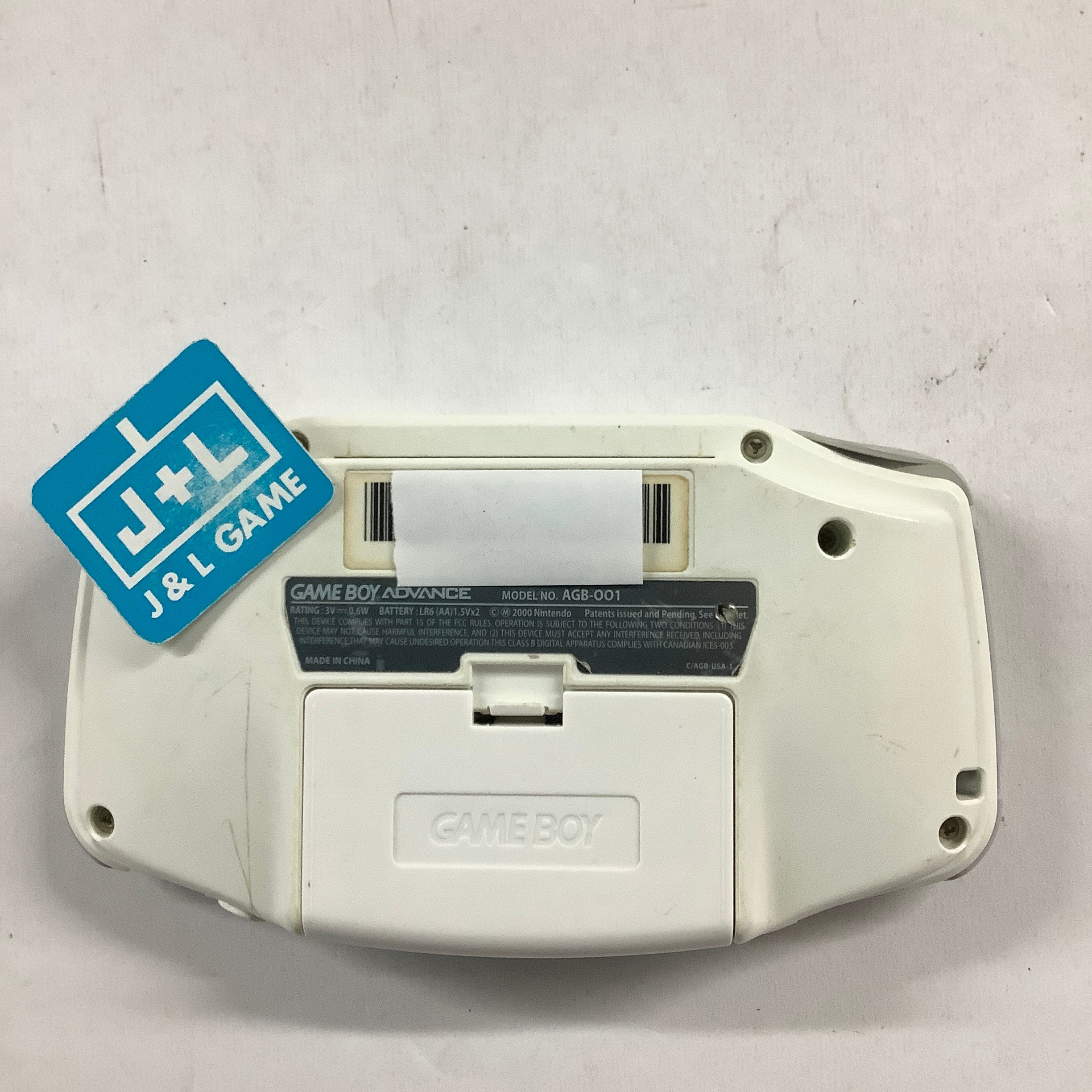 Nintendo Game Boy Advance Console (White) - (GBA) Game Boy Advance [Pre-Owned] Consoles Nintendo