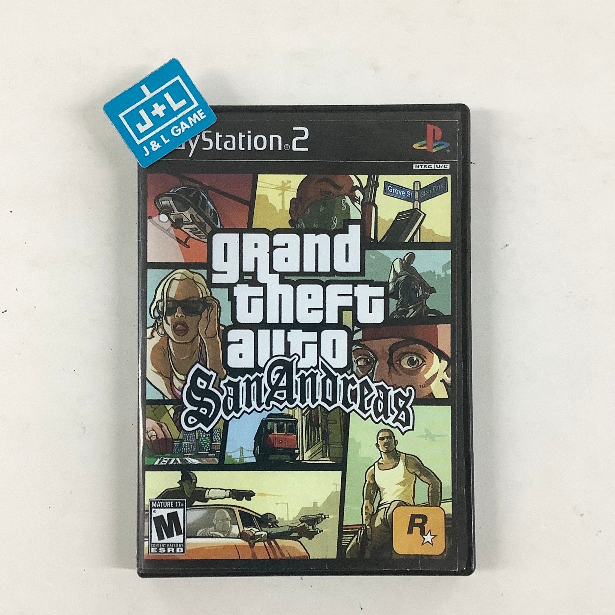 Grand Theft Auto: San Andreas - (PS2) PlayStation 2 [Pre-Owned] Video Games Rockstar Games