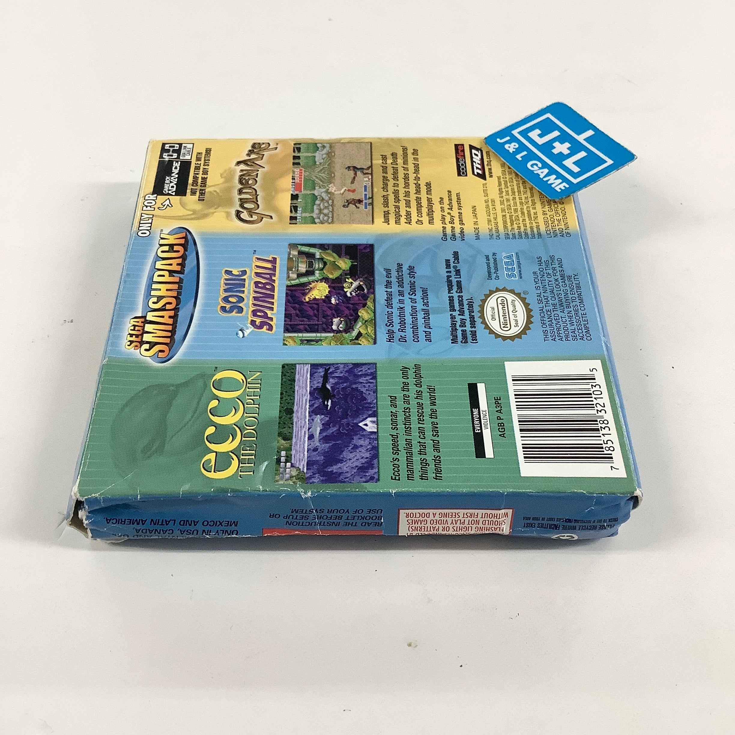 Sega Smash Pack - (GBA) Game Boy Advance [Pre-Owned]