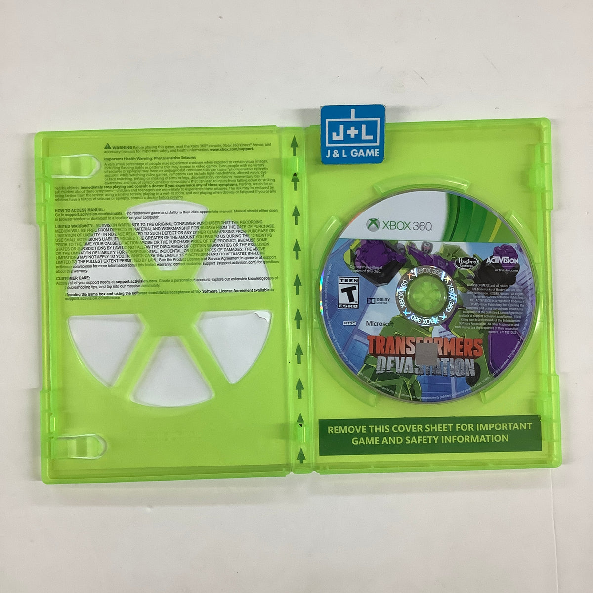 Transformers: Devastation - Xbox 360 [Pre-Owned] Video Games Activision