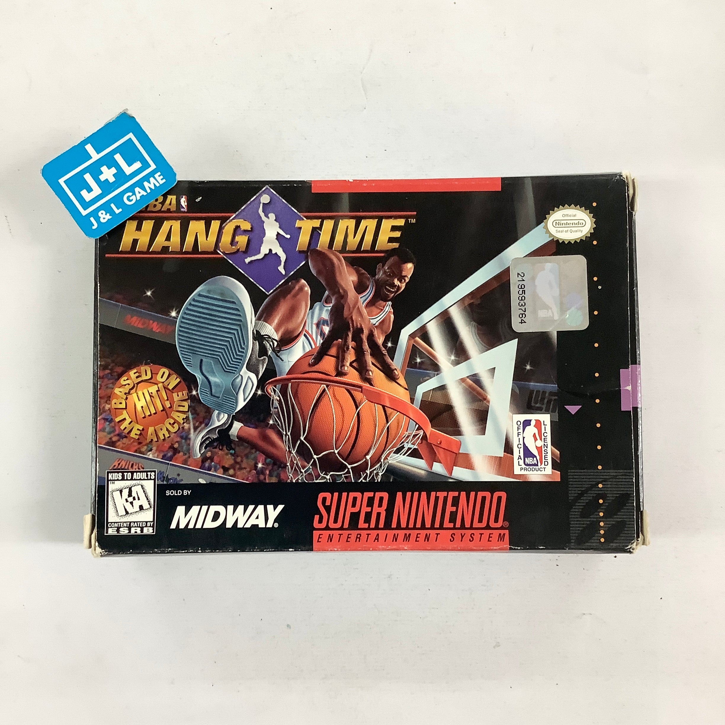NBA Hang Time - (SNES) Super Nintendo [Pre-Owned] Video Games Midway