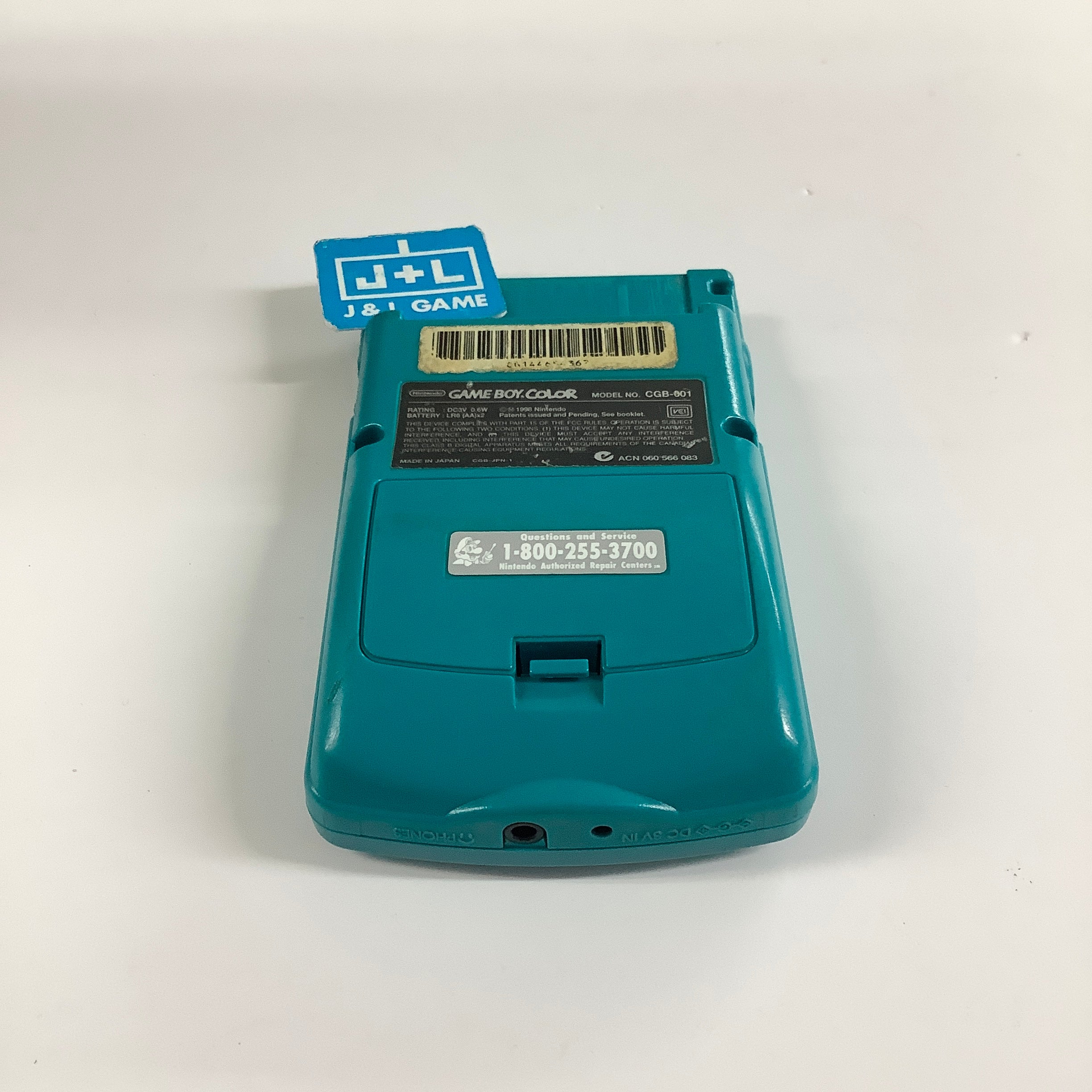 Nintendo Game Boy Color Console (Teal) - (GBC) Game Boy Color [Pre-Owned] Consoles Nintendo