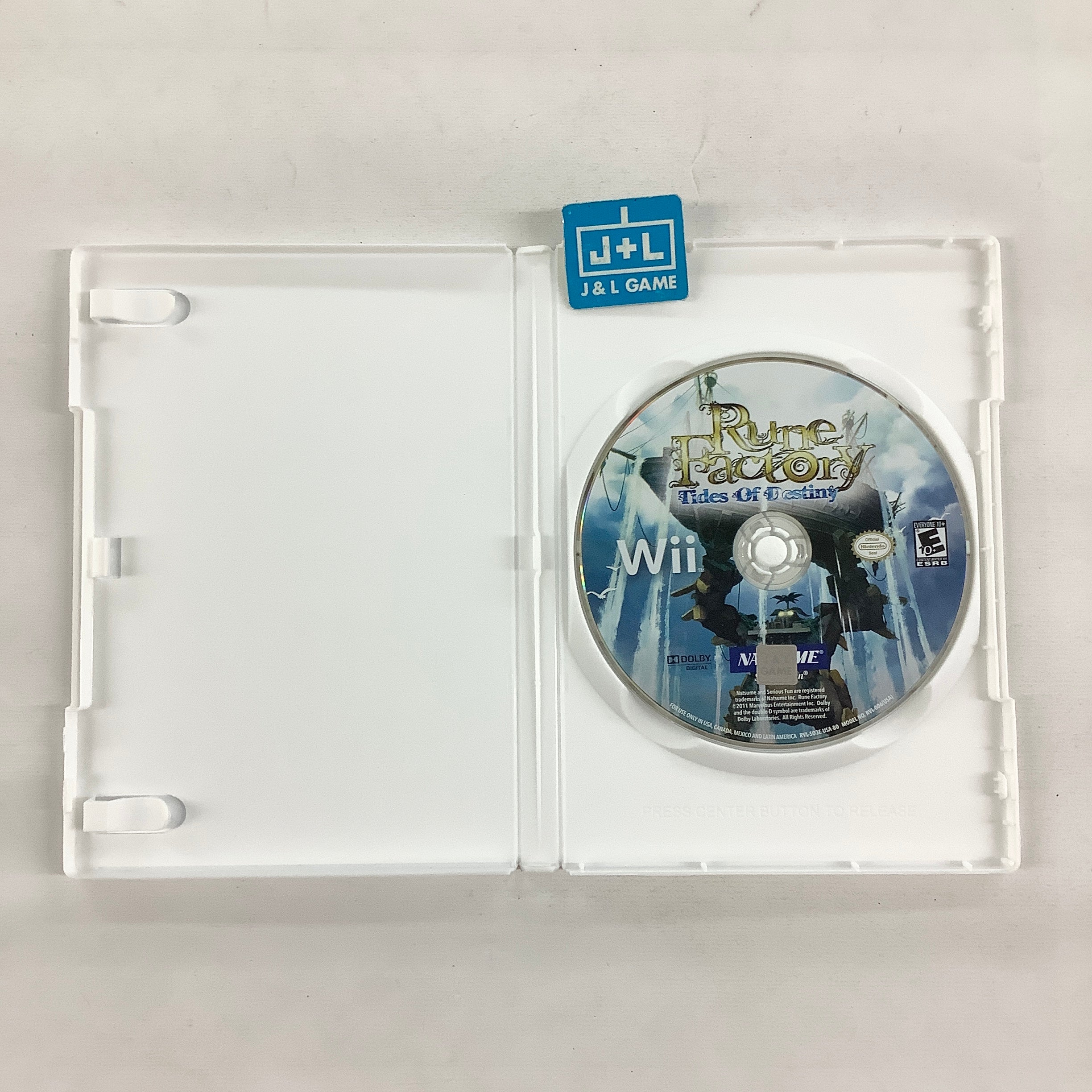 Rune Factory: Tides of Destiny - Nintendo Wii [Pre-Owned] Video Games Natsume