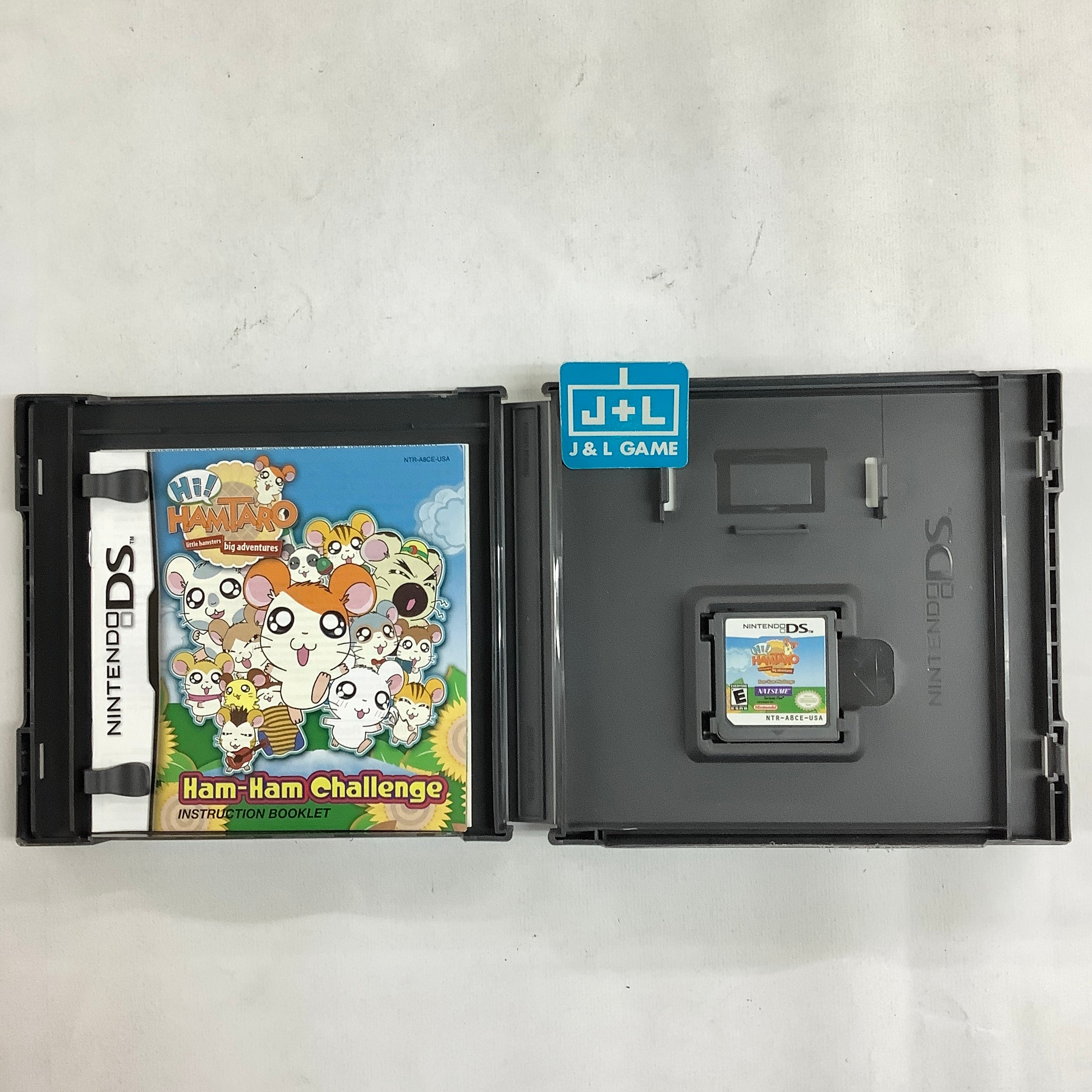 Hi! Hamtaro: Little Hamsters Big Adventures - Ham-Ham Challenge - (NDS) Nintendo DS [Pre-Owend] Video Games Natsume
