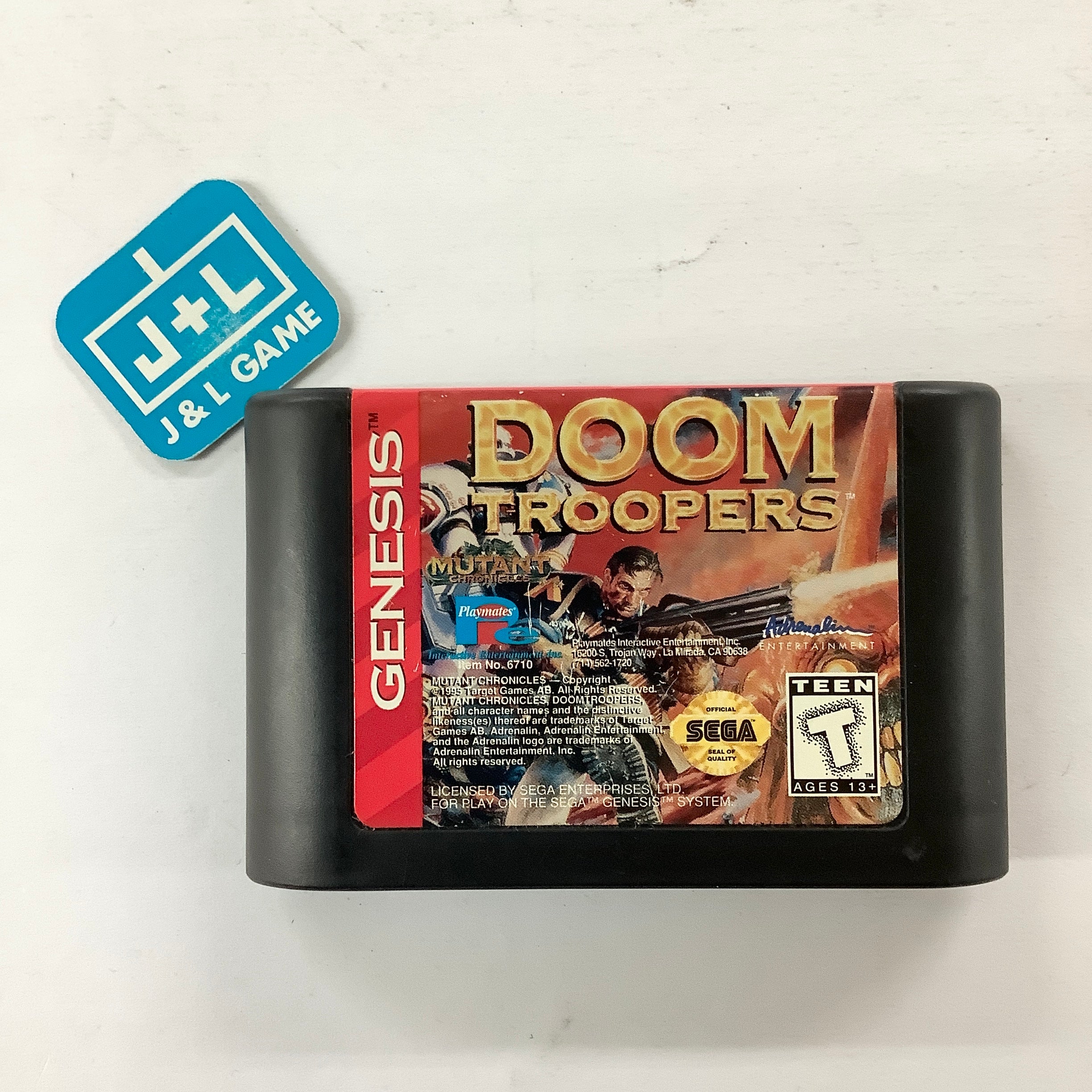 Doom Troopers - (SG) SEGA Genesis [Pre-Owned] Video Games Playmates   