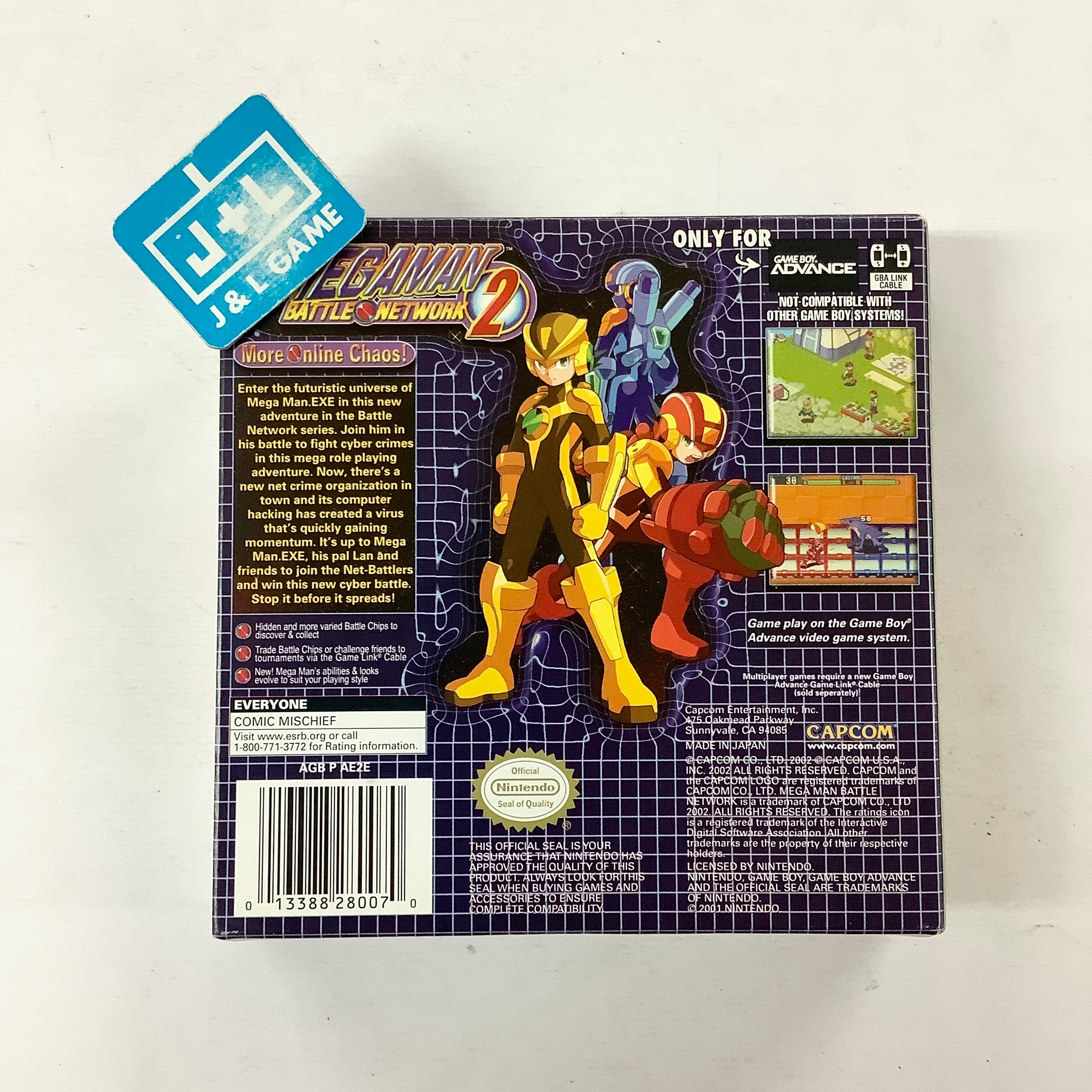 Mega Man Battle Network 2 - (GBA) Game Boy Advance [Pre-Owned] Video Games Capcom   