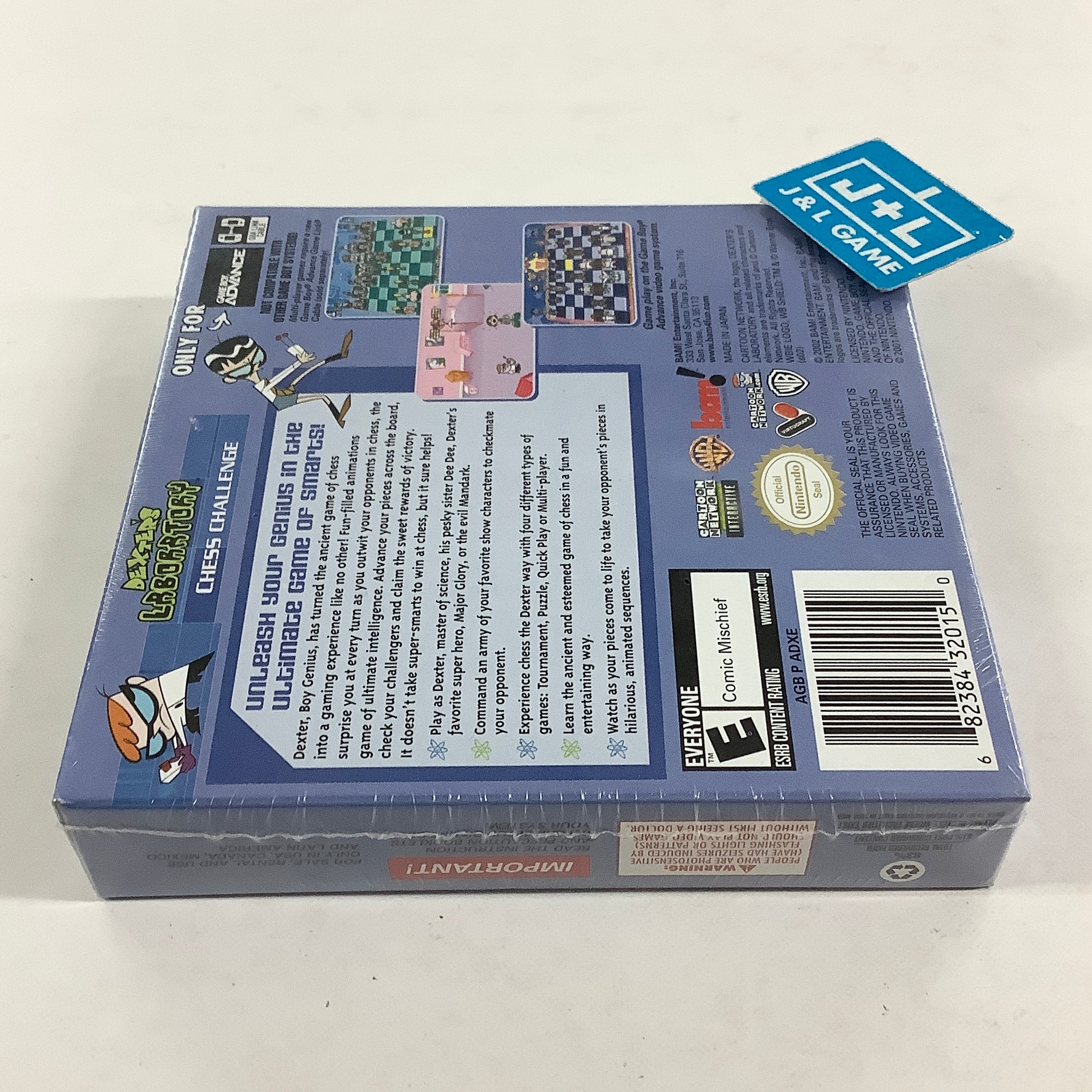 Dexter's Laboratory: Chess Challenge - (GBA) Game Boy Advance Video Games Bam Entertainment