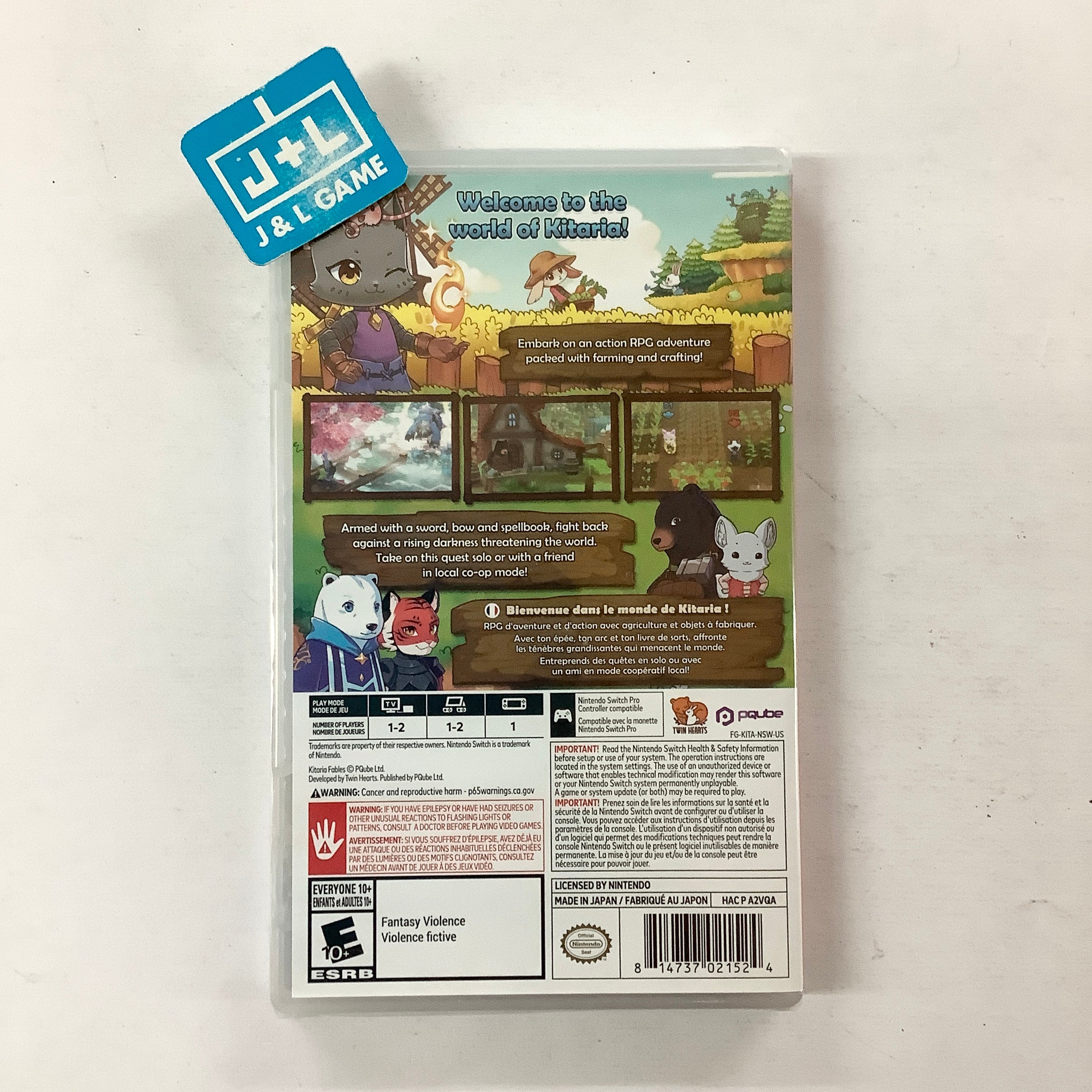Kitaria Fables - (NSW) Nintendo Switch Video Games PQube   