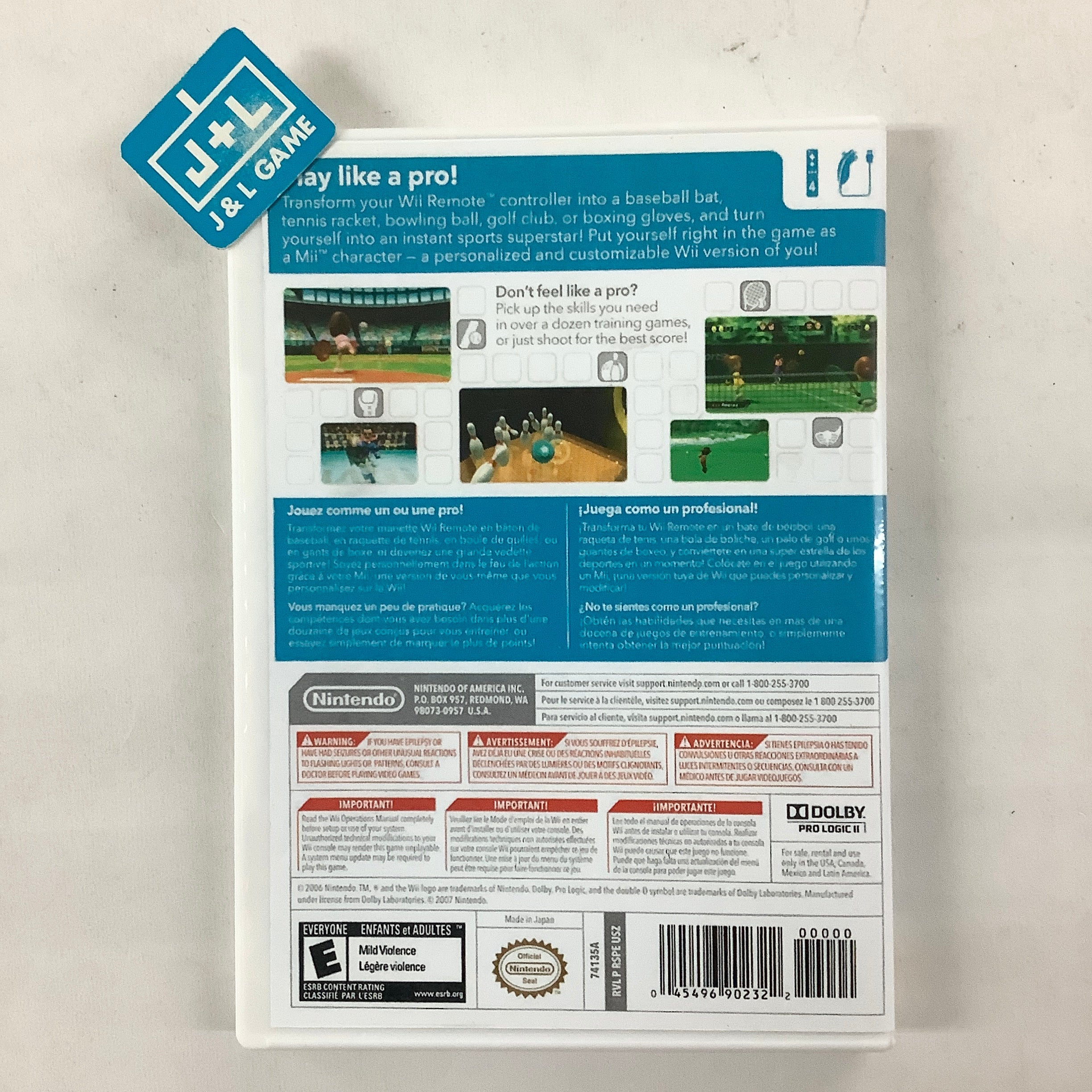 Wii Sports (Nintendo Selects) - Nintendo Wii [Pre-Owned] Video Games Nintendo