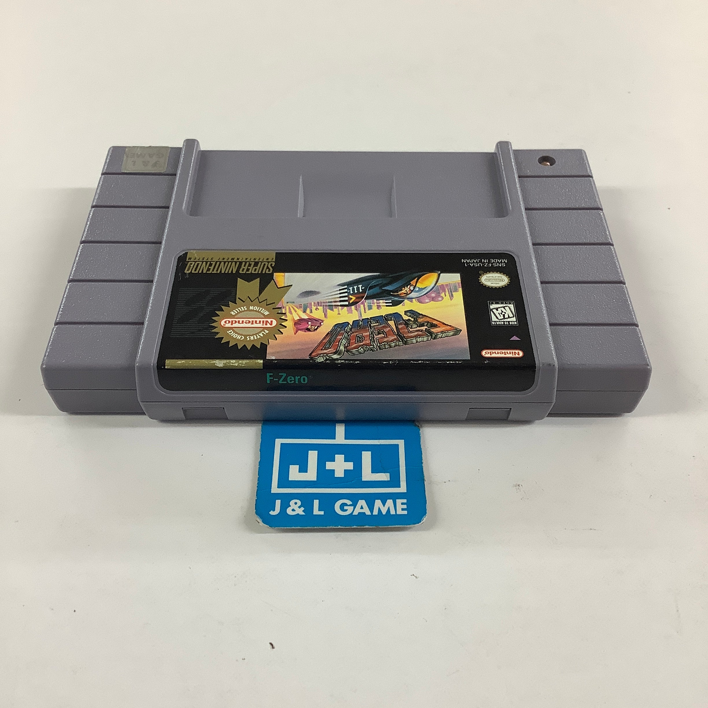 F-Zero (Player's Choice) - (SNES) Super Nintendo [Pre-Owned] Video Games Nintendo
