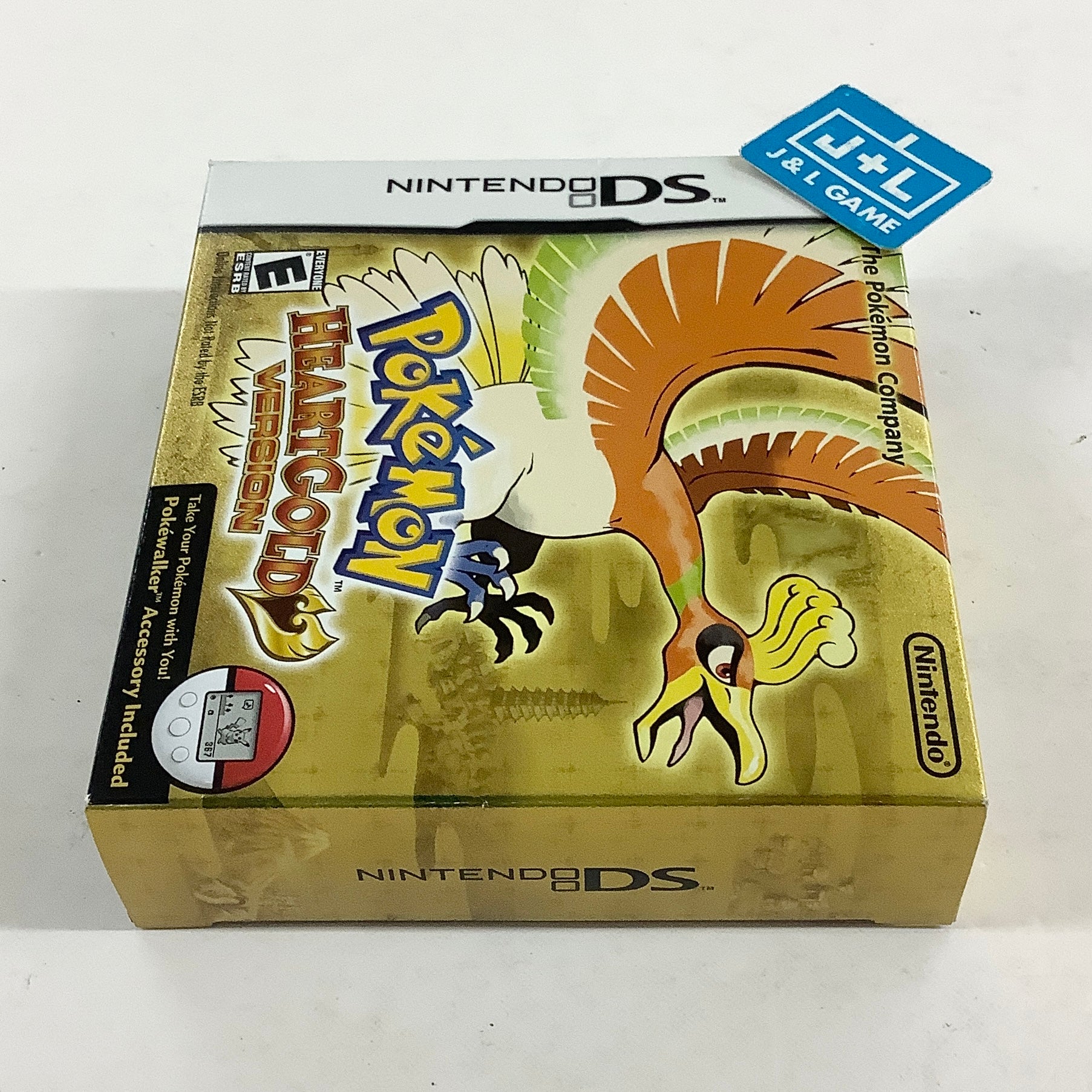 Pokemon HeartGold Version (w/ Pokewalker) - (NDS) Nintendo DS [Pre-Owned] Video Games Nintendo