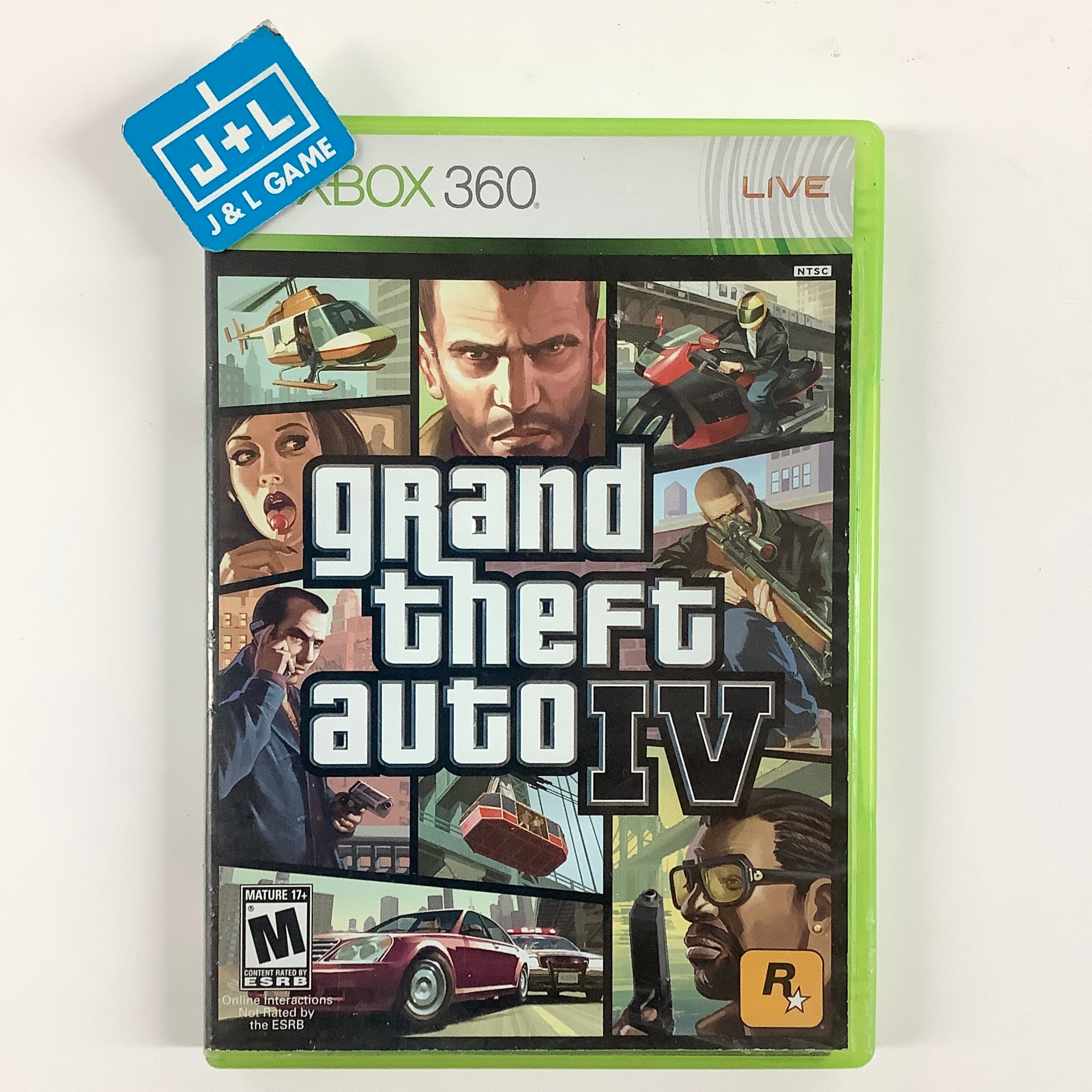 Grand Theft Auto IV - Xbox 360 [Pre-Owned] Video Games Rockstar Games