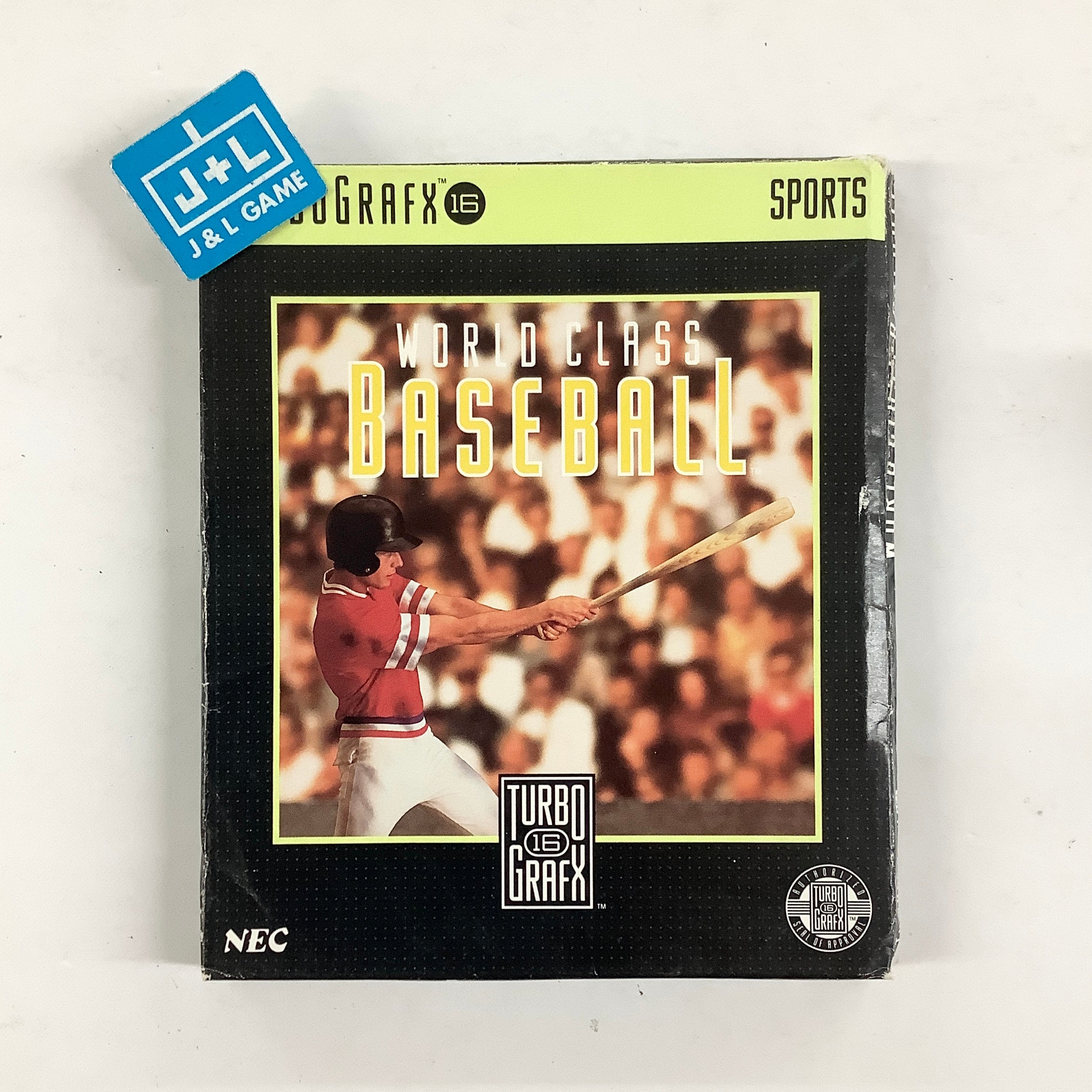World Class Baseball - TurboGrafx-16 [Pre-Owned] Video Games NEC Interchannel