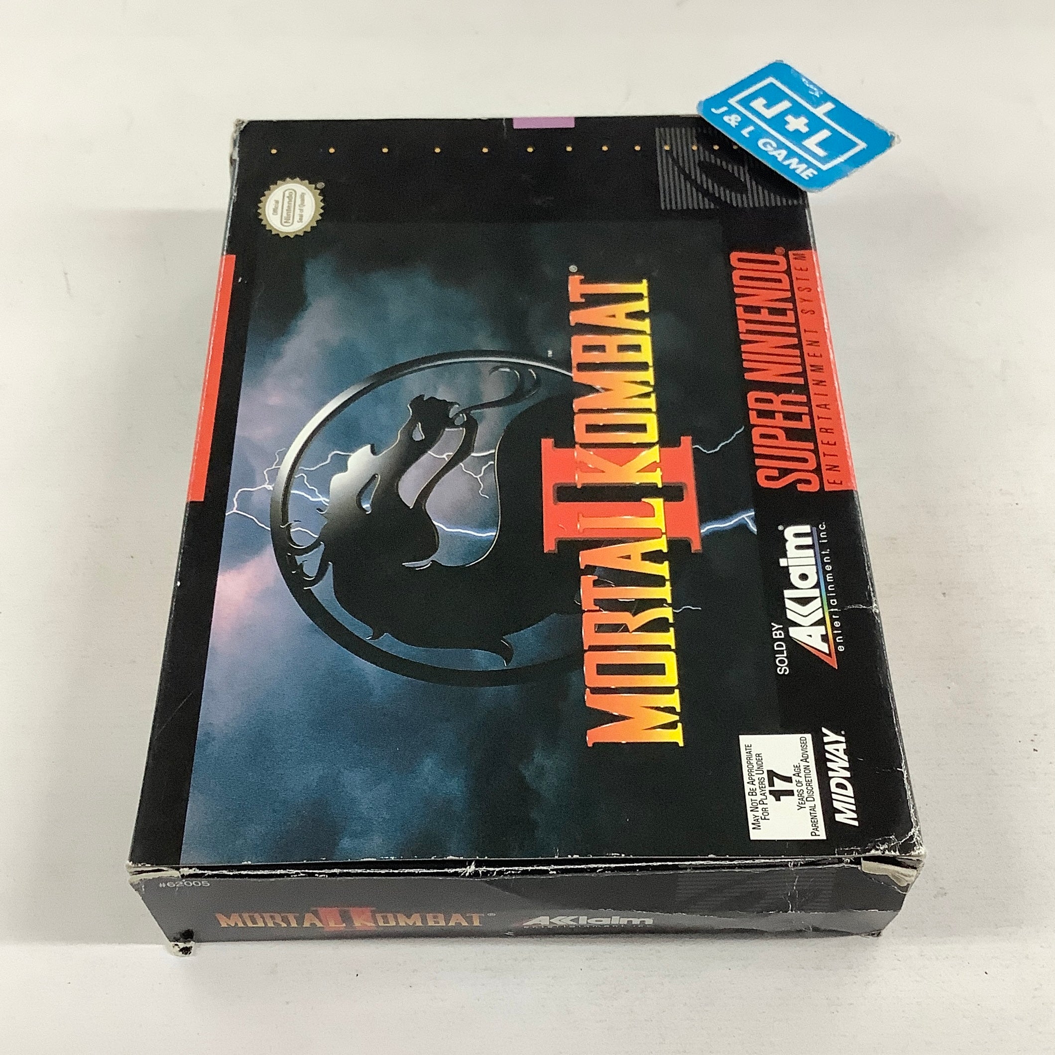 Mortal Kombat II - (SNES) Super Nintendo [Pre-Owned] Video Games Acclaim