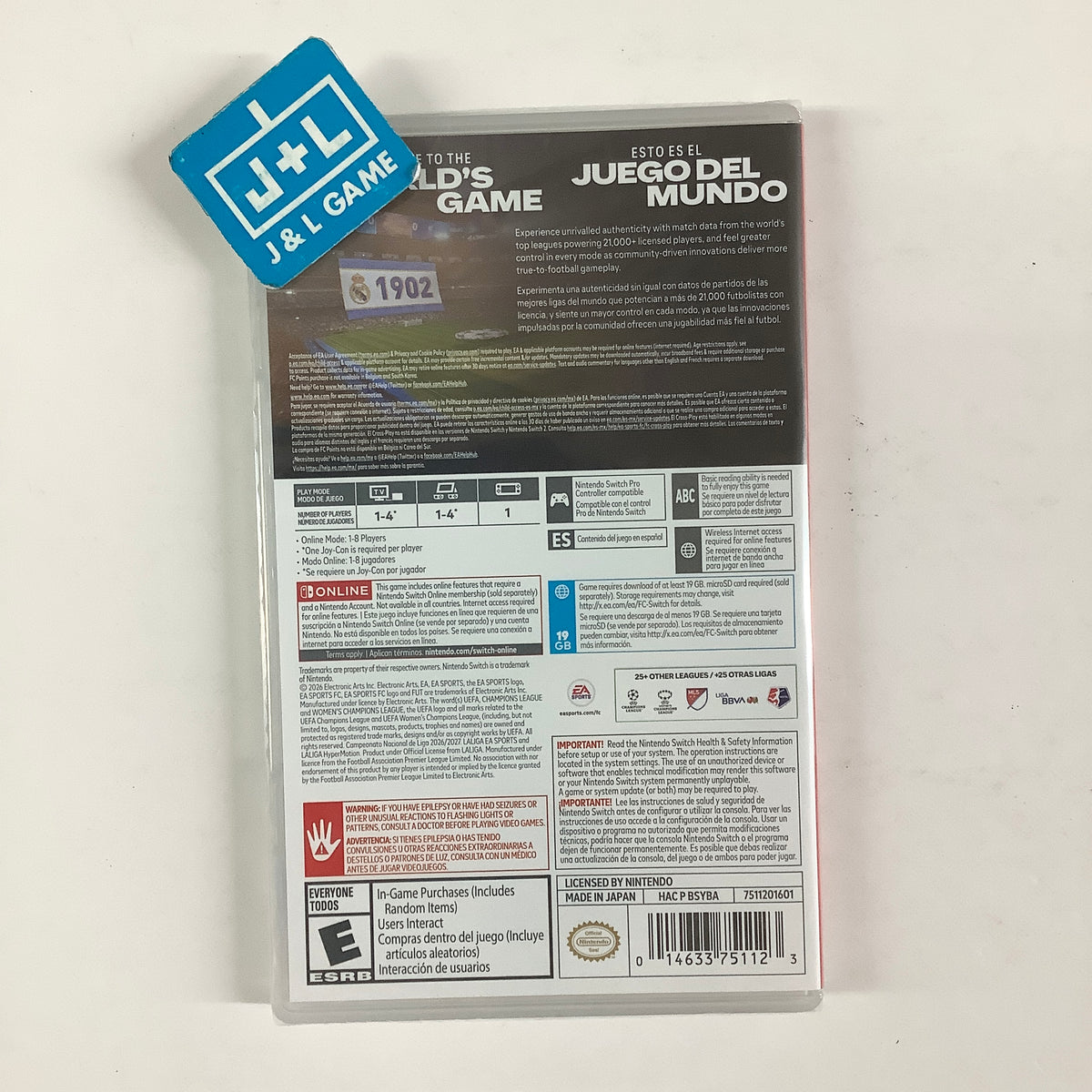 FC 27 - (NSW) Nintendo Switch Video Games Electronic Arts
