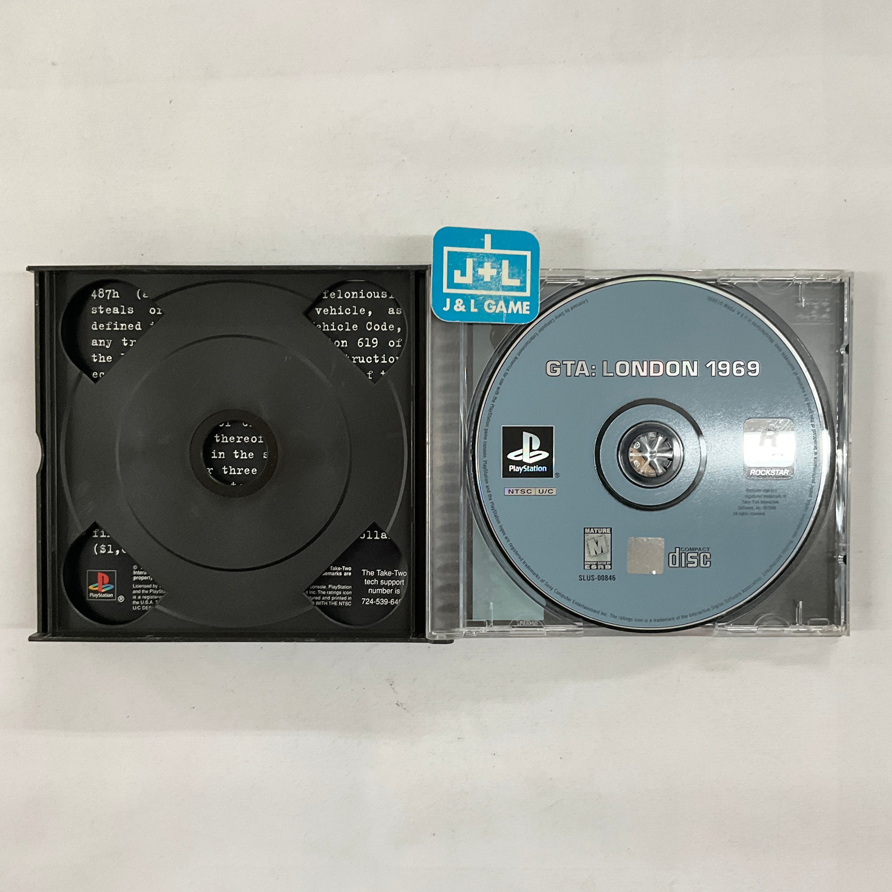 Grand Theft Auto: The Director's Cut - (PS1) PlayStation 1 [Pre-Owned] Video Games Rockstar Games   