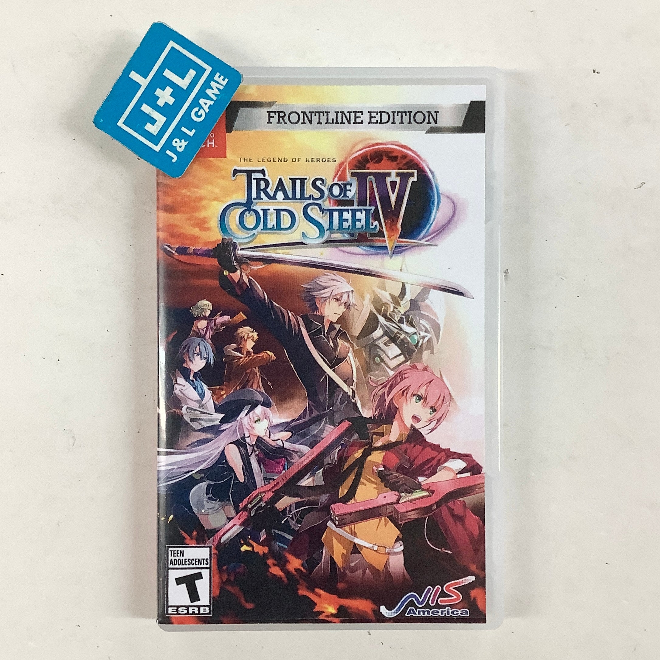 The Legend of Heroes: Trails of Cold Steel IV (Frontline Edition) - (NSW) Nintendo Switch [Pre-Owned] Video Games NIS America