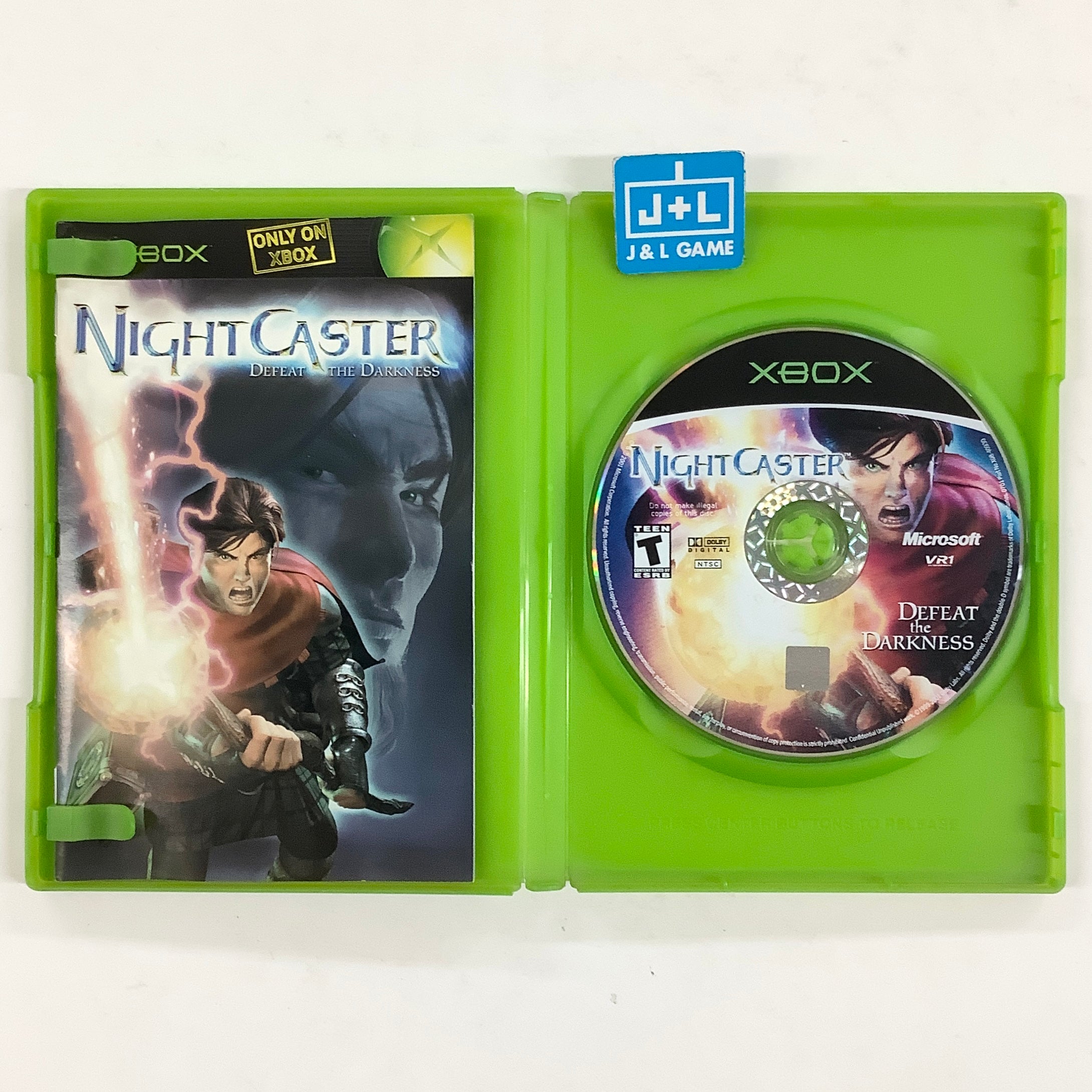 Nightcaster - (XB) Xbox [Pre-Owned] Video Games Microsoft Game Studios
