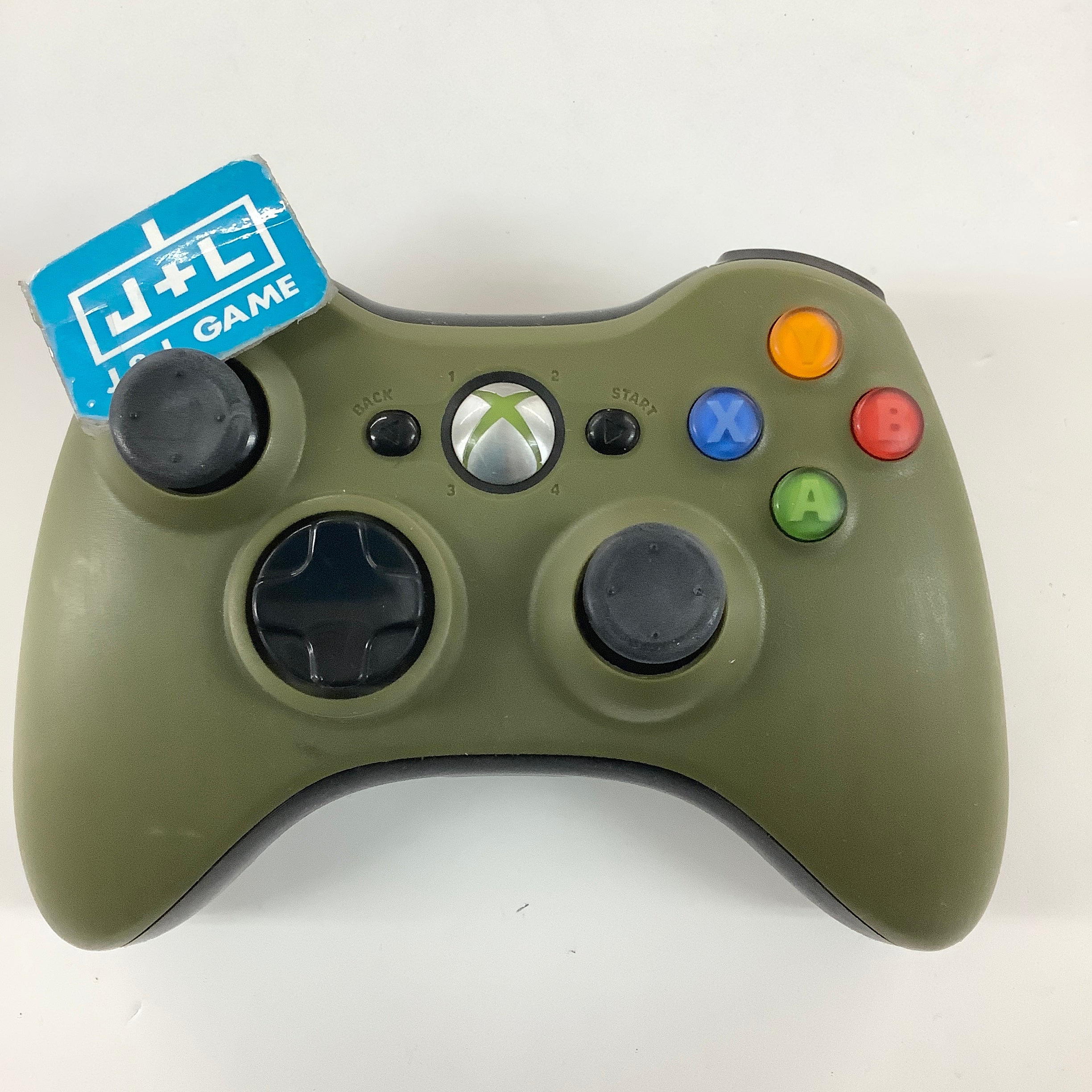 Microsoft Xbox 360 Wireless Controller (Green) - Xbox 360 [Pre-Owned] Accessories Microsoft