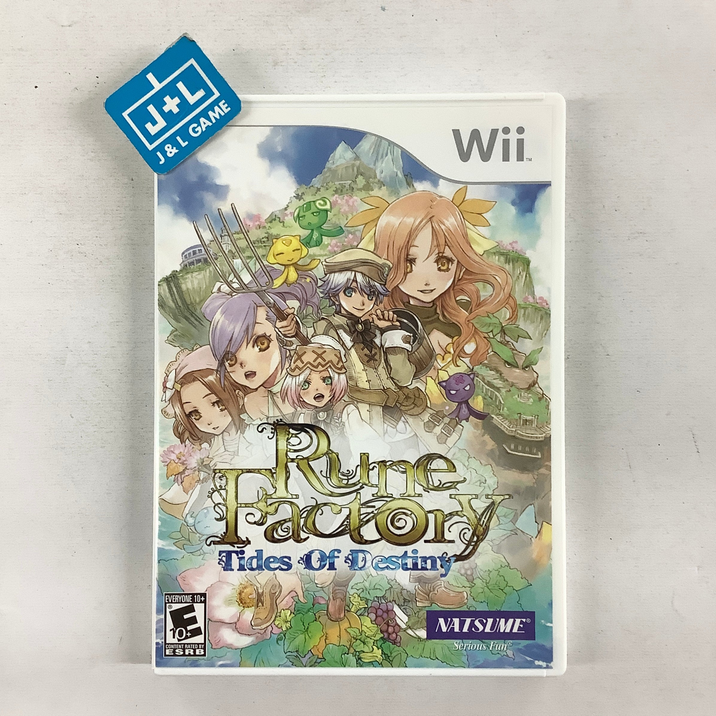 Rune Factory: Tides of Destiny - Nintendo Wii [Pre-Owned] Video Games Natsume