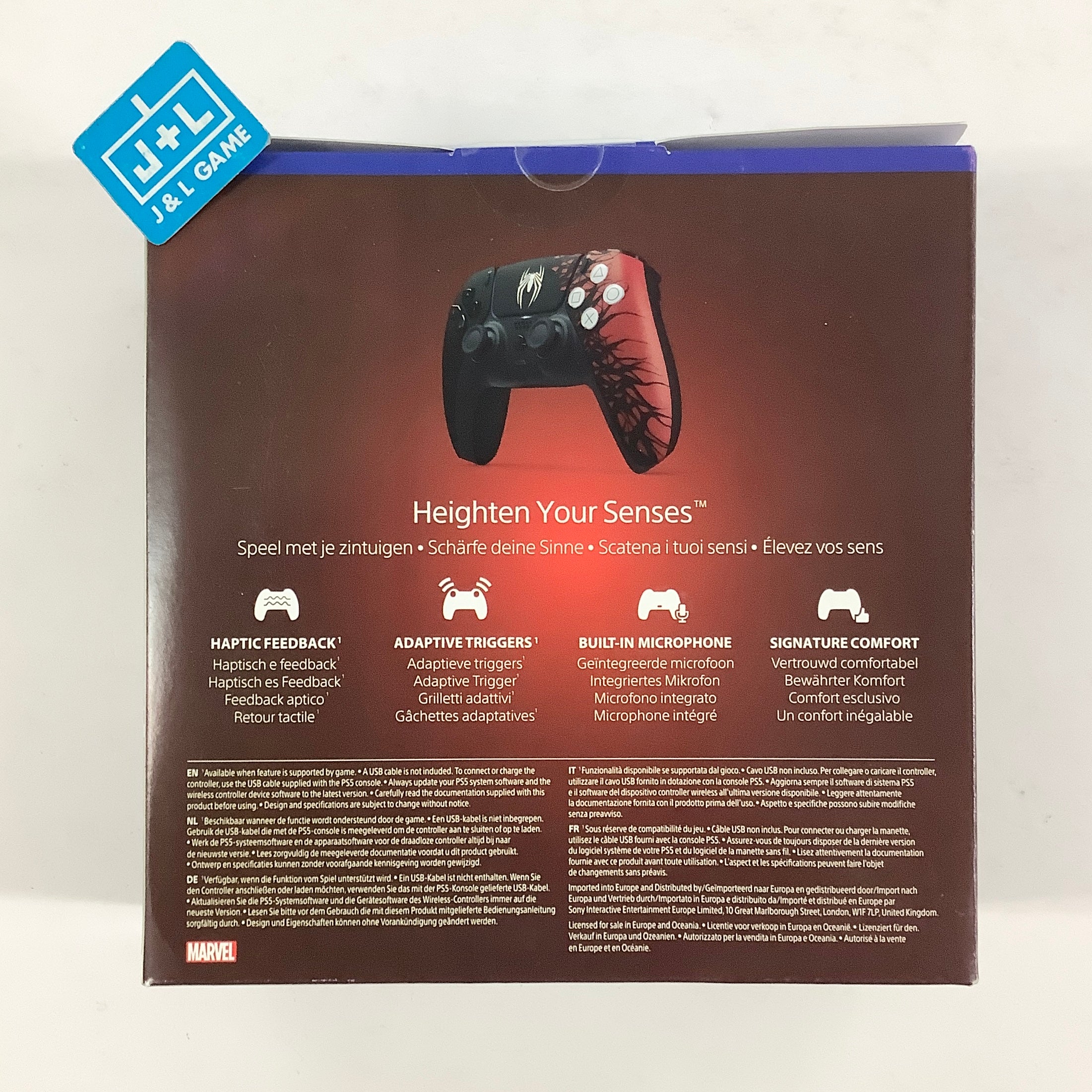 SONY PlayStation 5 DualSense Wireless Controller (Marvel's Spider-Man 2 Limited Edition) - (PS5) PlayStation 5 ACCESSORIES PlayStation