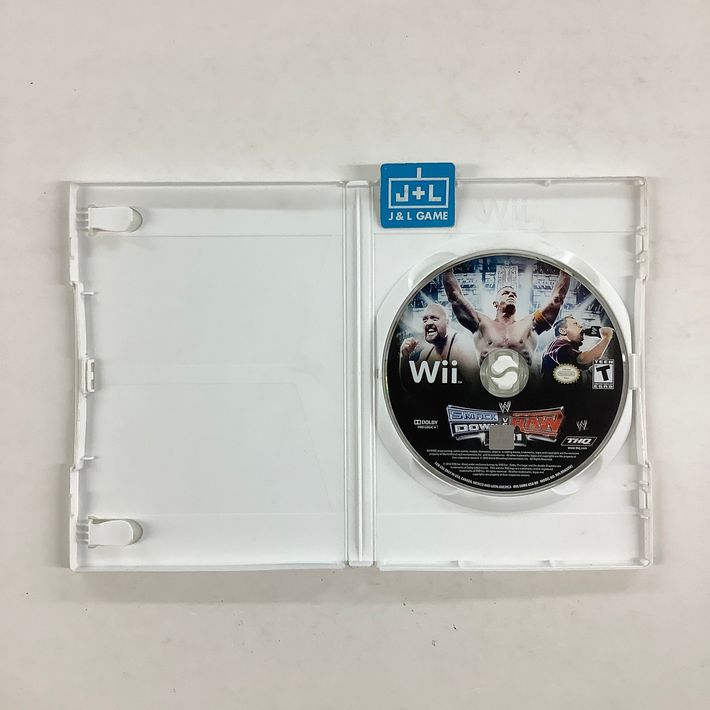 WWE SmackDown vs. Raw 2011 - Nintendo Wii [Pre-Owned] Video Games THQ