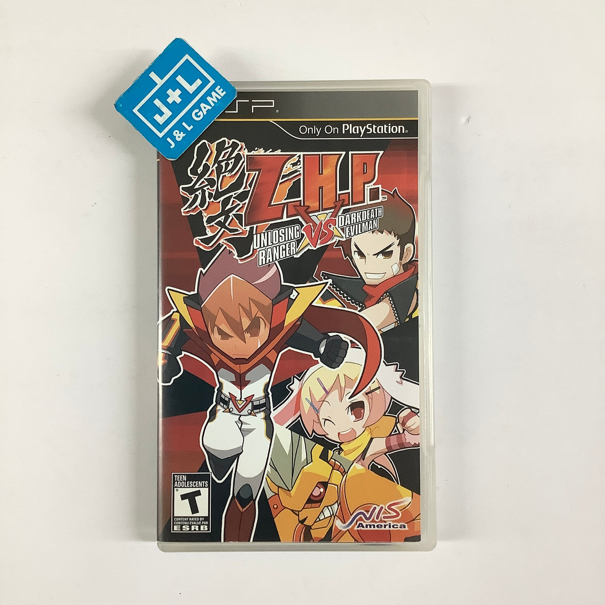 Z.H.P. Unlosing Ranger vs Darkdeath Evilman - Sony PSP [Pre-Owned] Video Games NIS America