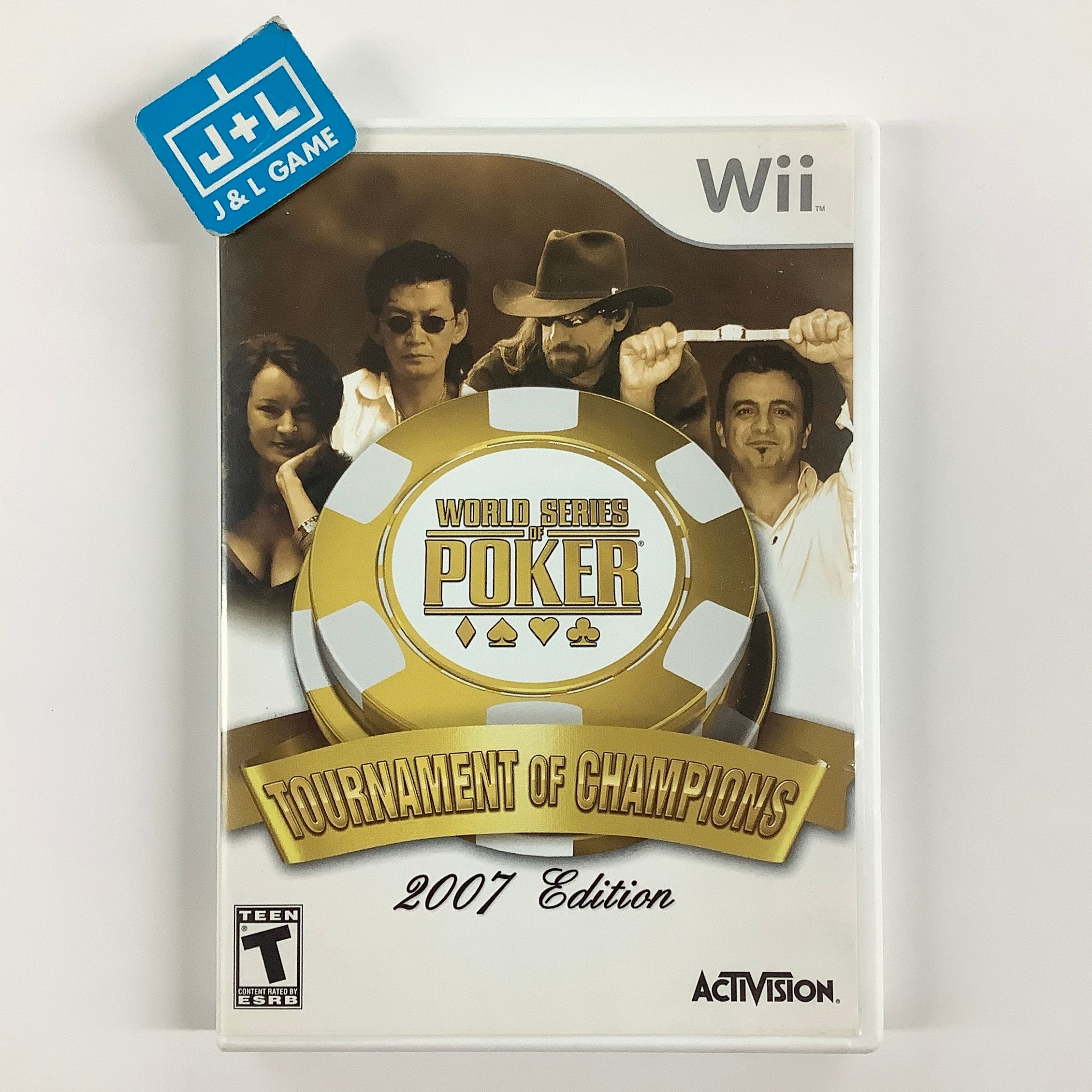 World Series of Poker: Tournament of Champions (2007 Edition) - Nintendo Wii [Pre-Owned] Video Games ACTIVISION