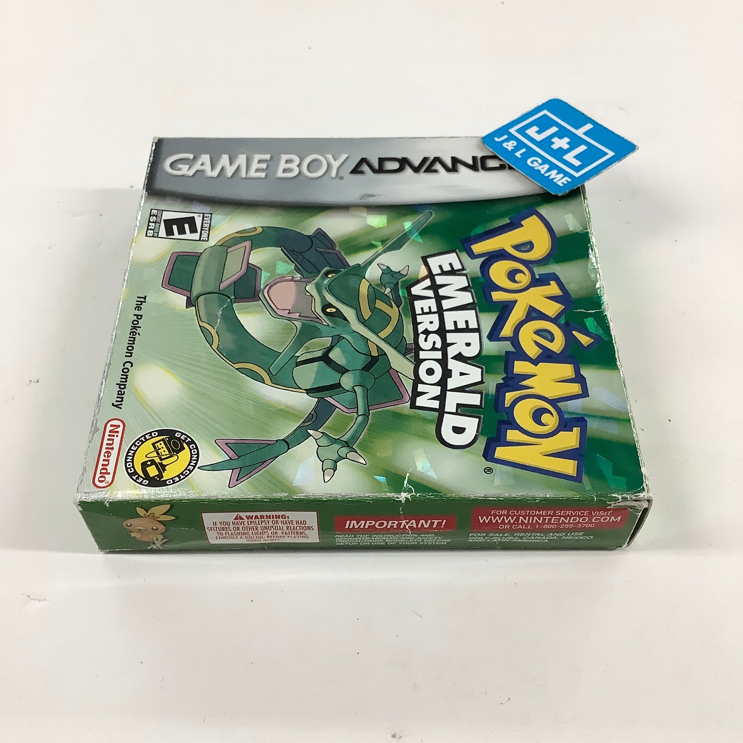 Pokemon Emerald Version - (GBA) Game Boy Advance [Pre-Owned]