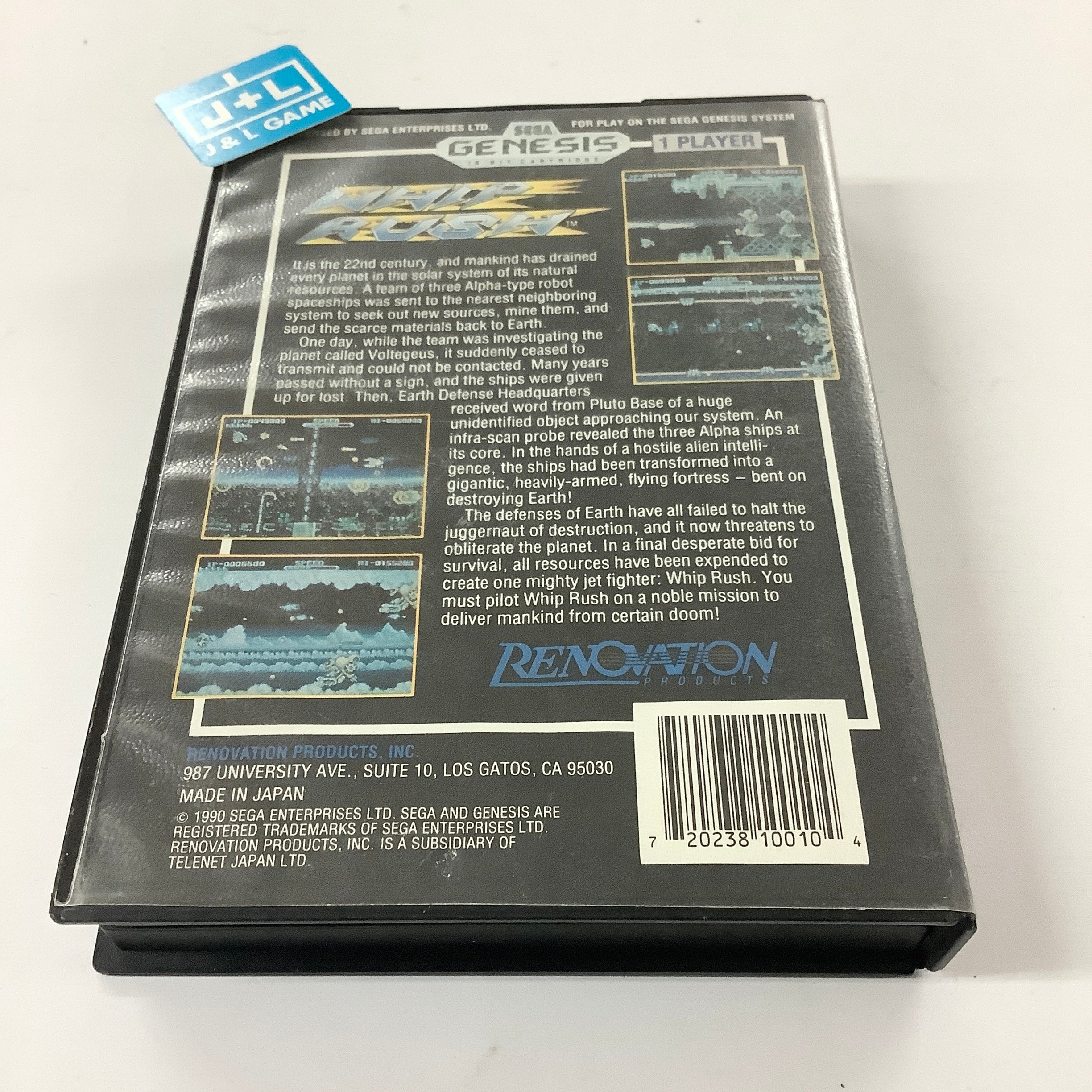 Whip Rush - (SG) SEGA Genesis [Pre-Owned] Video Games Renovation   