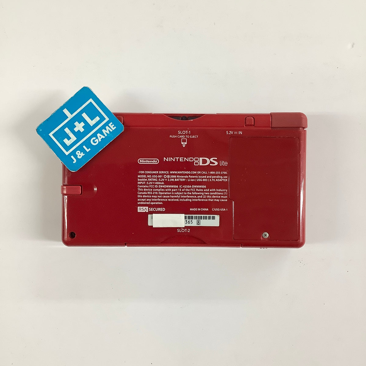 Nintendo DS Lite Console (Mario Red) - (NDS) Nintendo DS [Pre-Owned] Consoles Nintendo