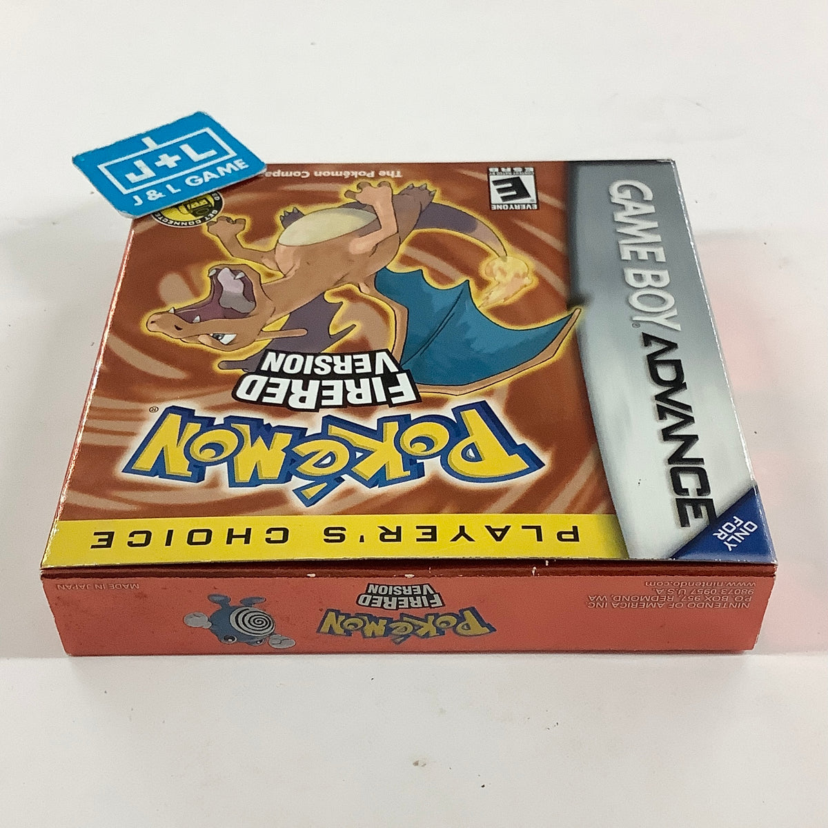 Pokemon FireRed Version (Player's Choice) - (GBA) Game Boy Advance [Pre-Owned] Video Games Nintendo