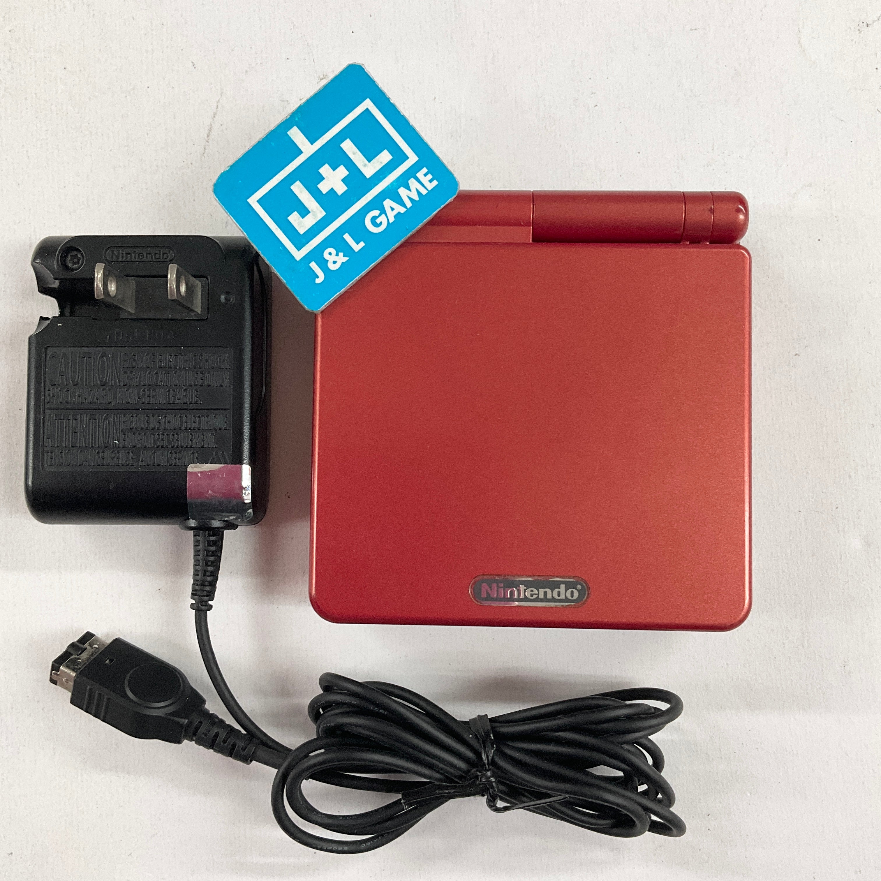 Nintendo Game Boy Advance SP Console AGS-001 (Flame Red) - (GBA) Game ...