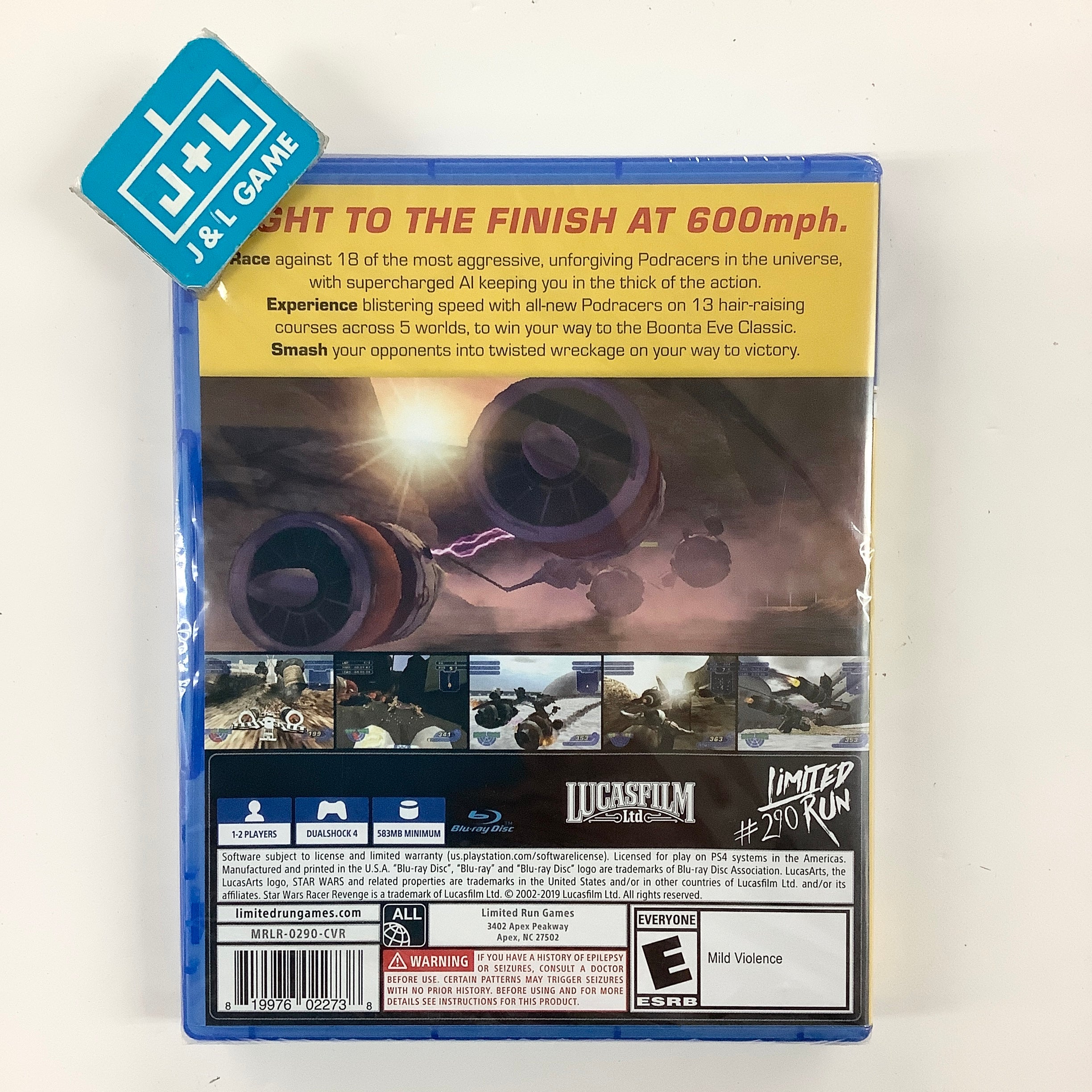 Star Wars Racer Revenge (Limited Run Games #290) - (PS4) PlayStation 4 Video Games Limited Run Games